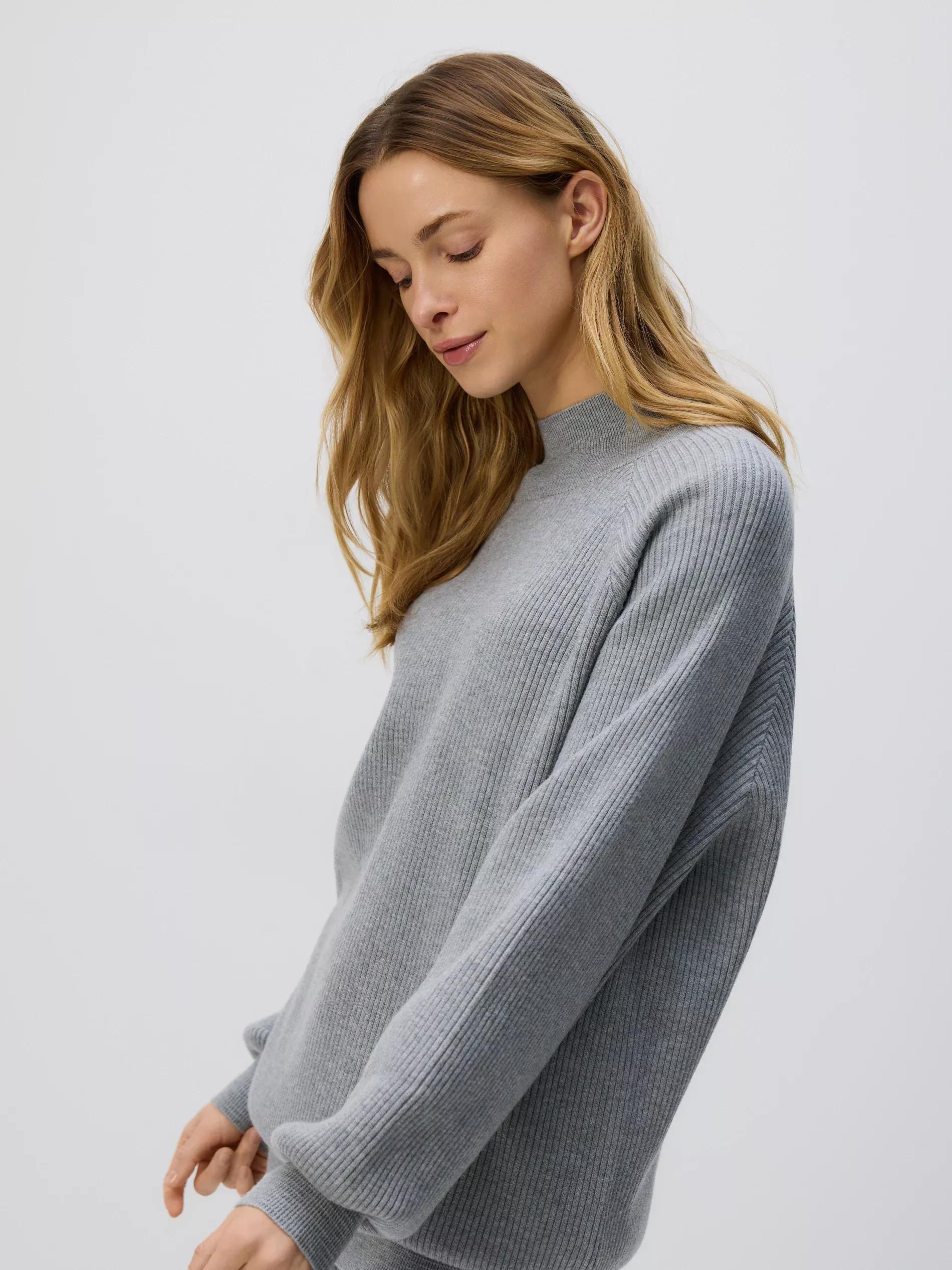 Grey Sweater, Light grey, large image number 2
