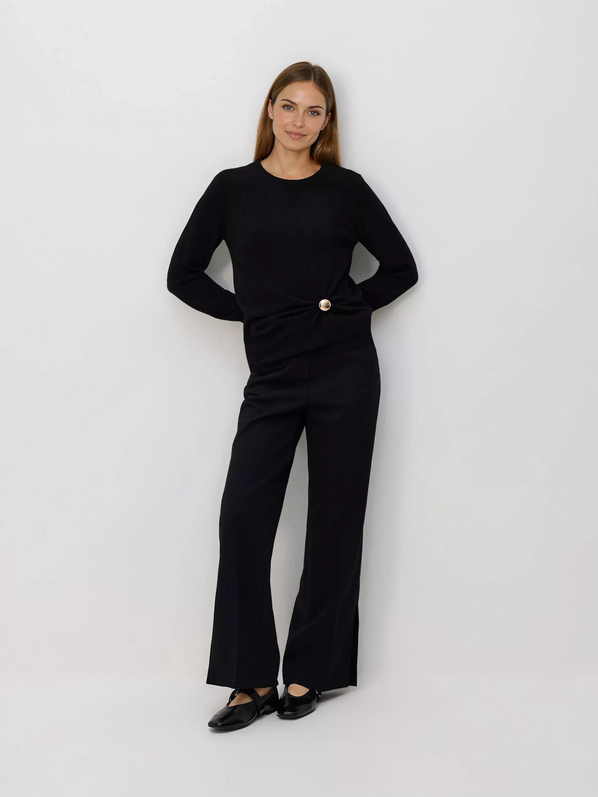 Black Blouse, Black, large image number 0