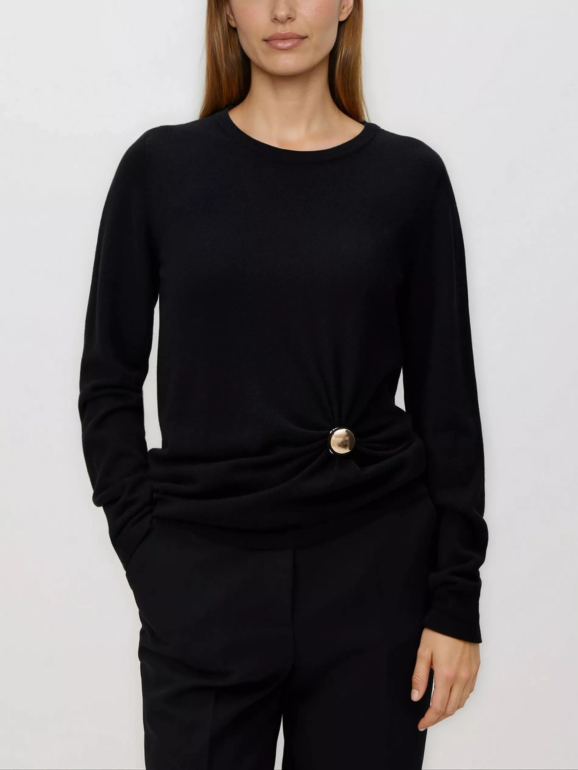 Black Blouse, Black, large image number 2