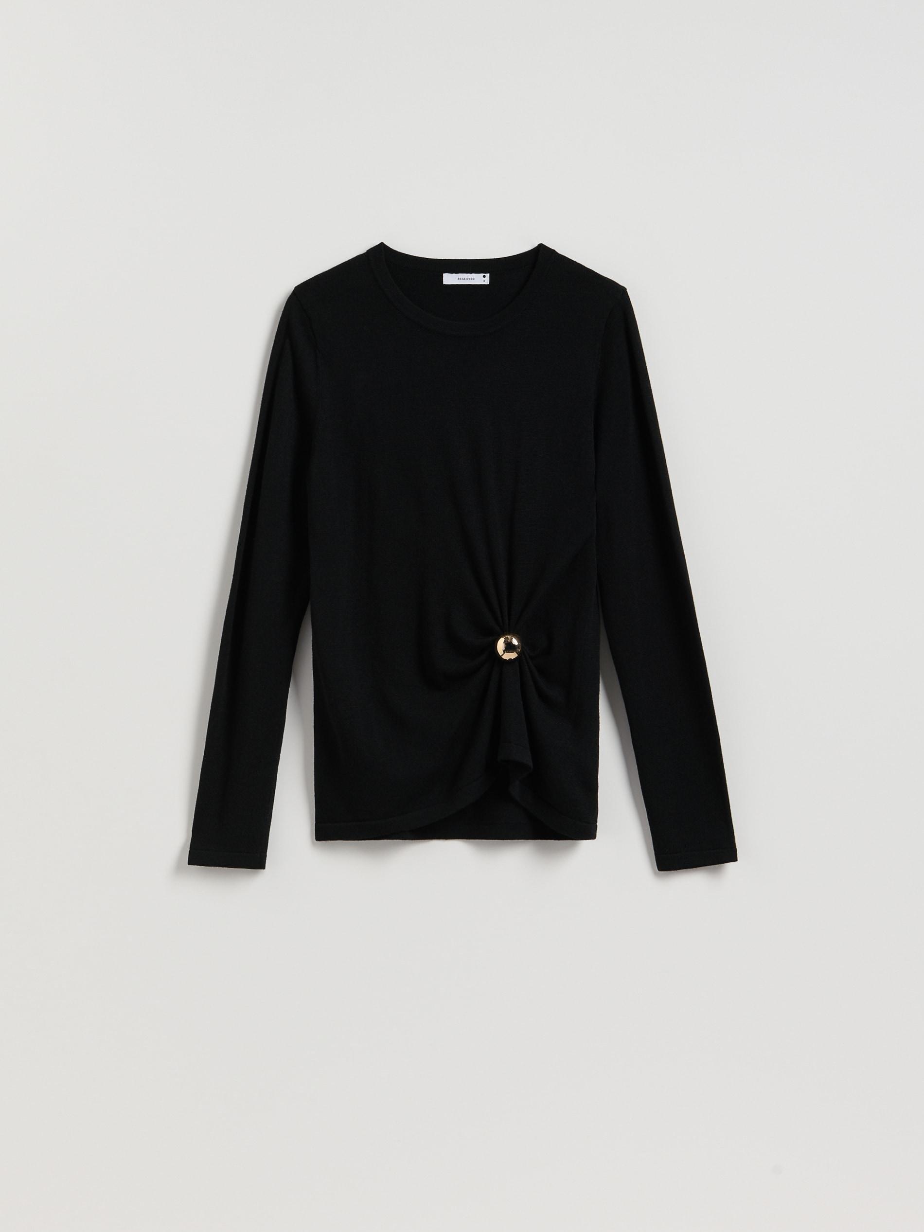 Black Blouse, Black, large image number 4