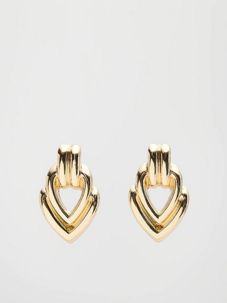 Reserved - Gold Earrings, Women