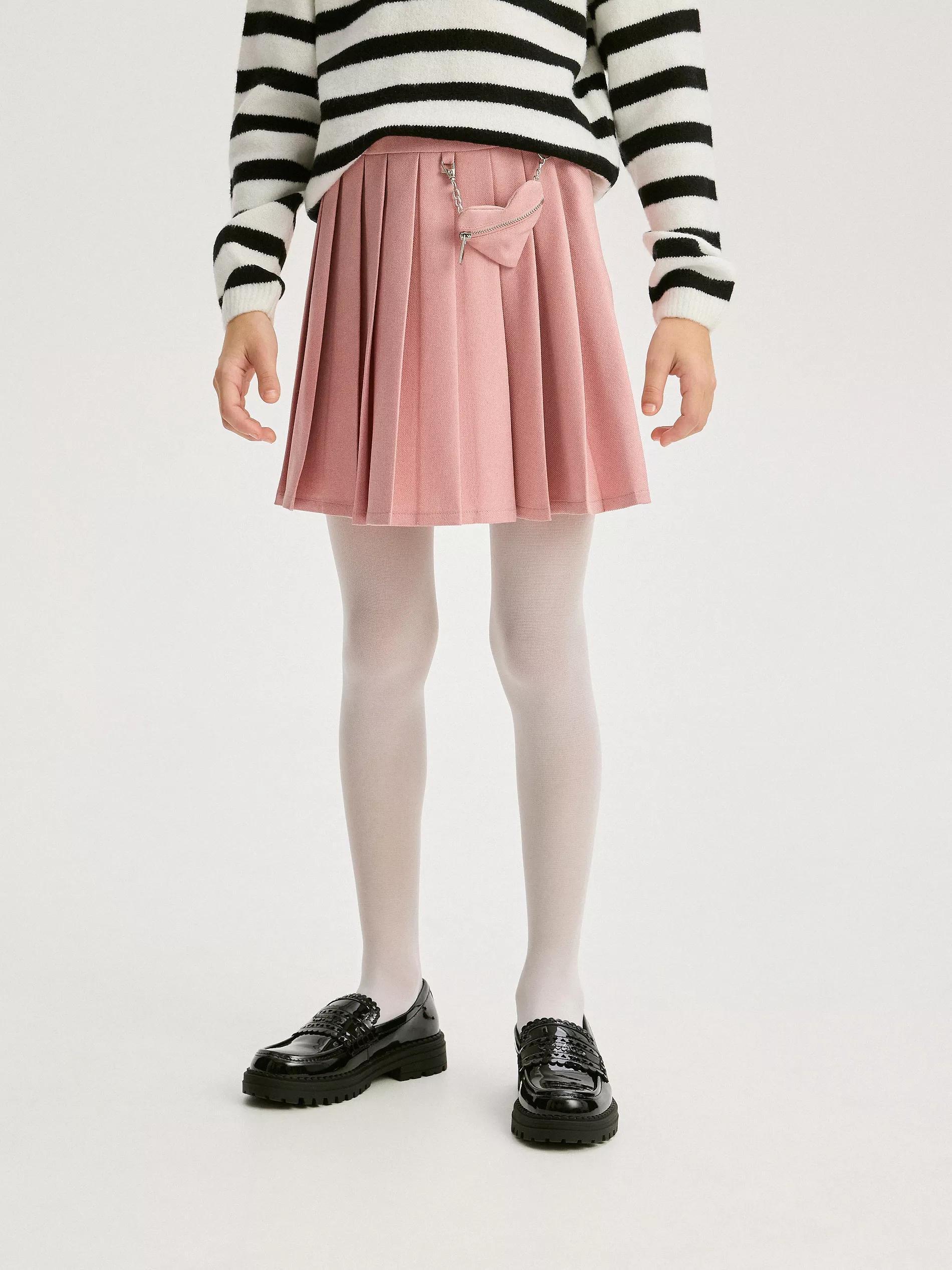 Pink Skirt & Bag, Kids Girl, , large image number 1