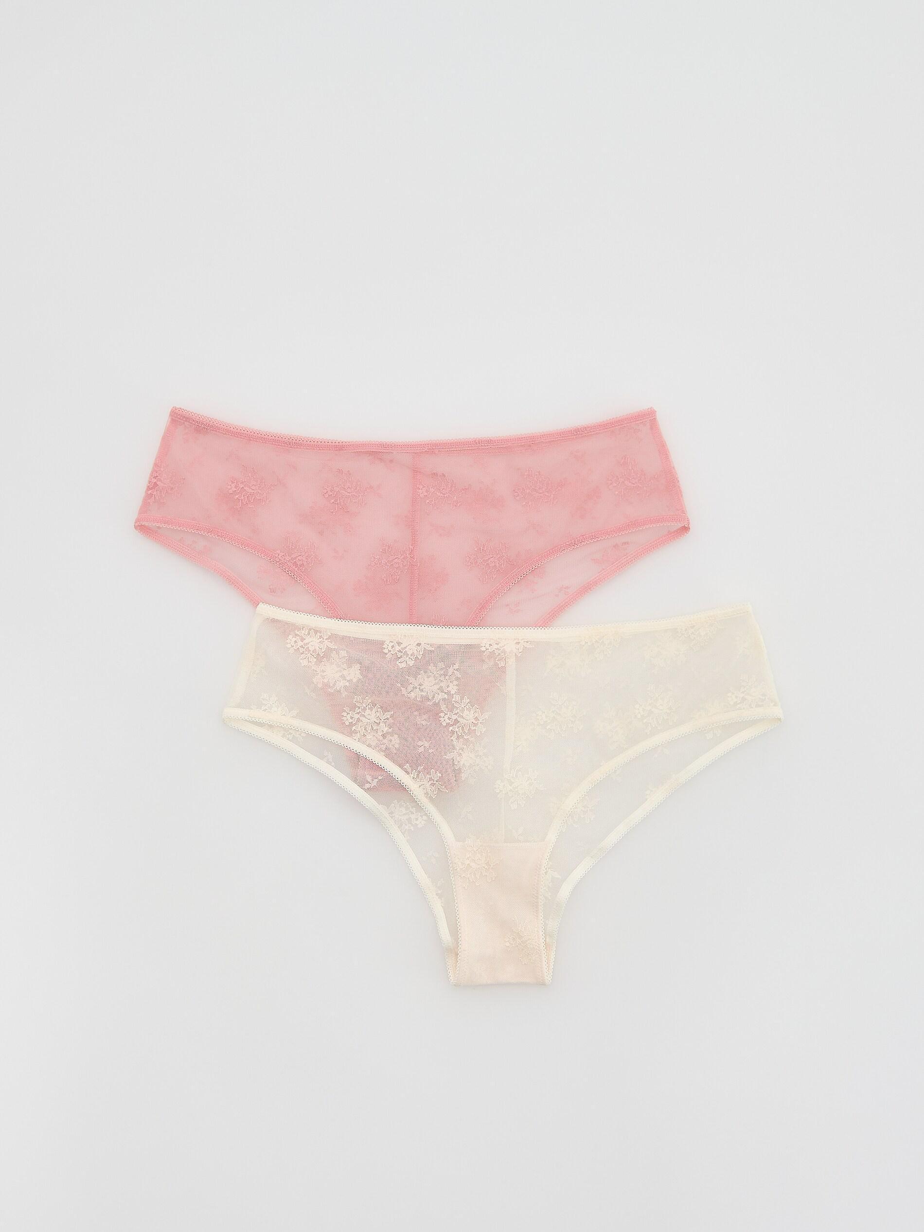 PINK Bikini briefs 2 pack, Pink, medium