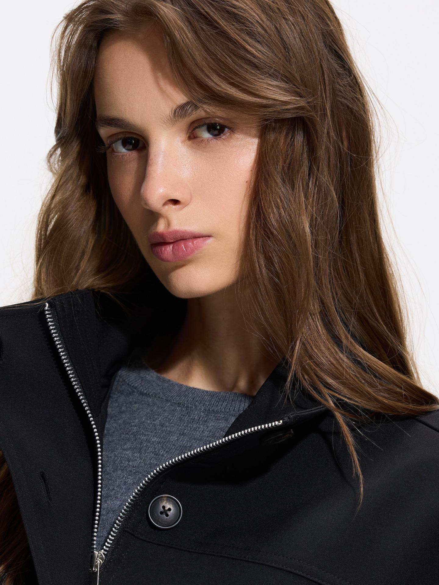 Black Outer Jacket, Black, medium