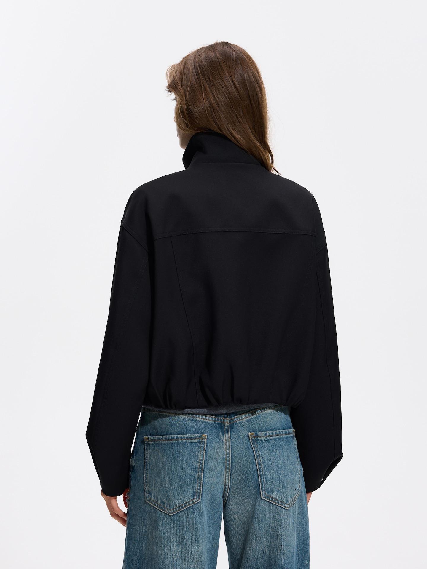 Black Outer Jacket, Black, large image number 3