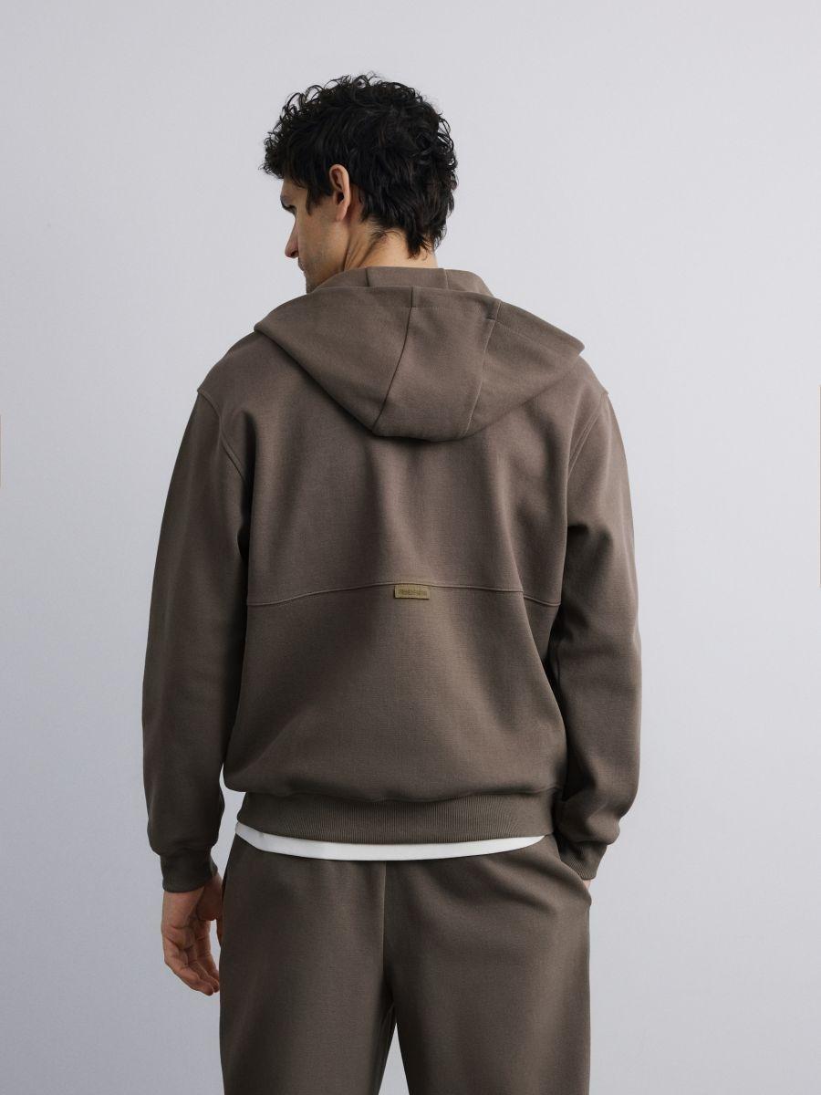 Green Zip Up Hoodie, Green, large image number 1