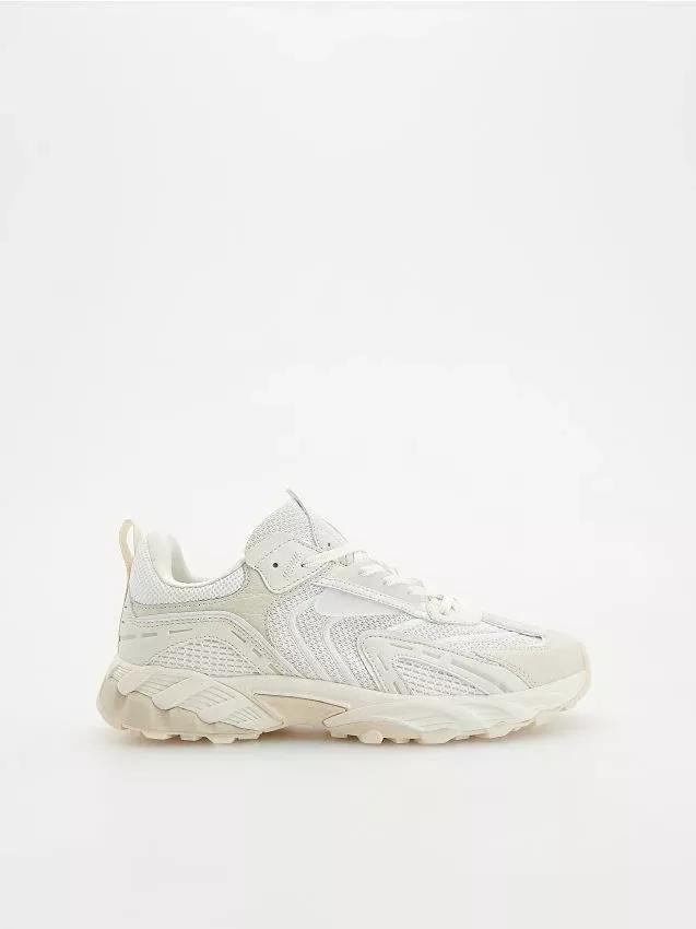 White Classic Sneakers, White, large image number 0