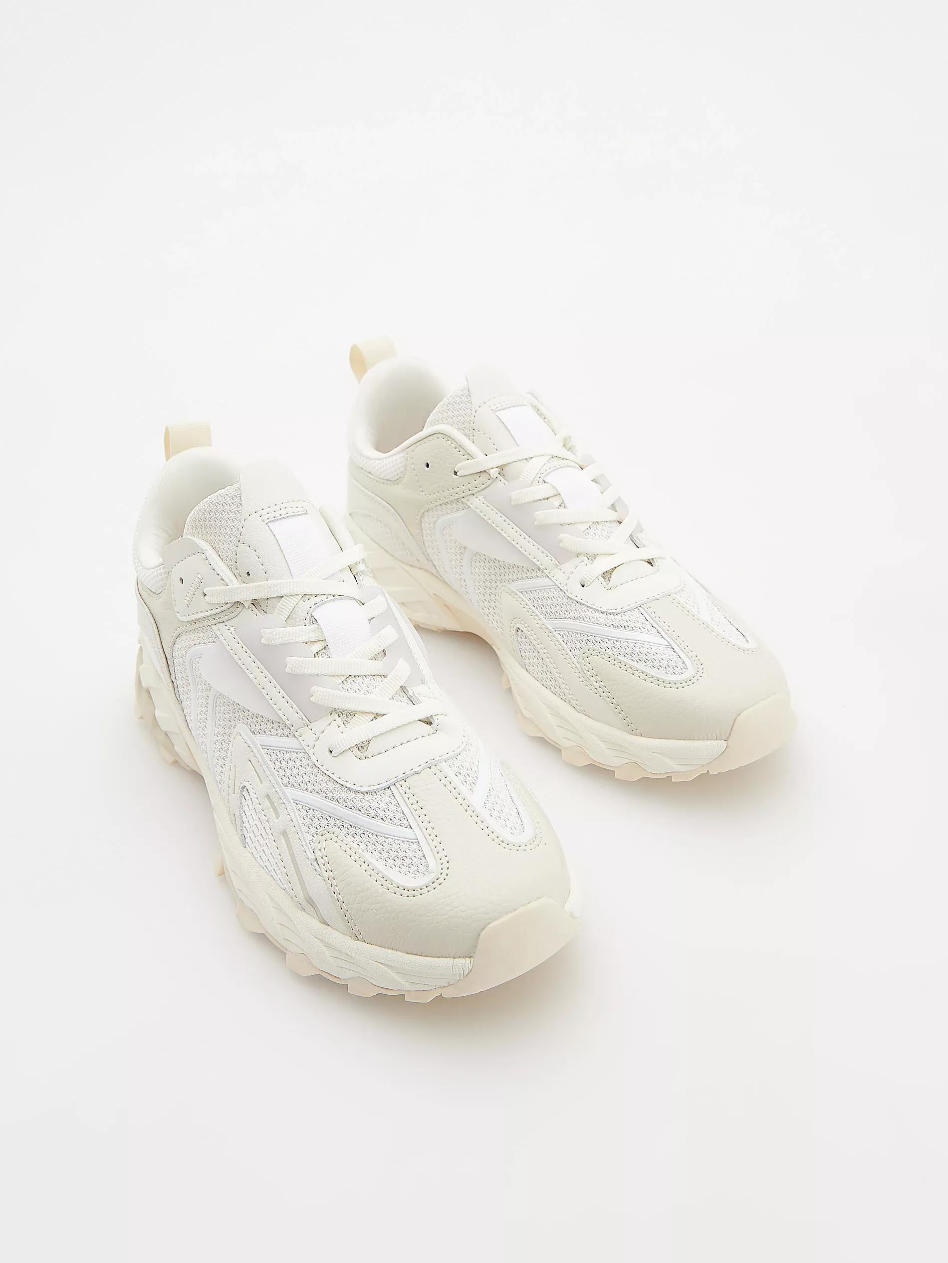 White Classic Sneakers, , large image number 4
