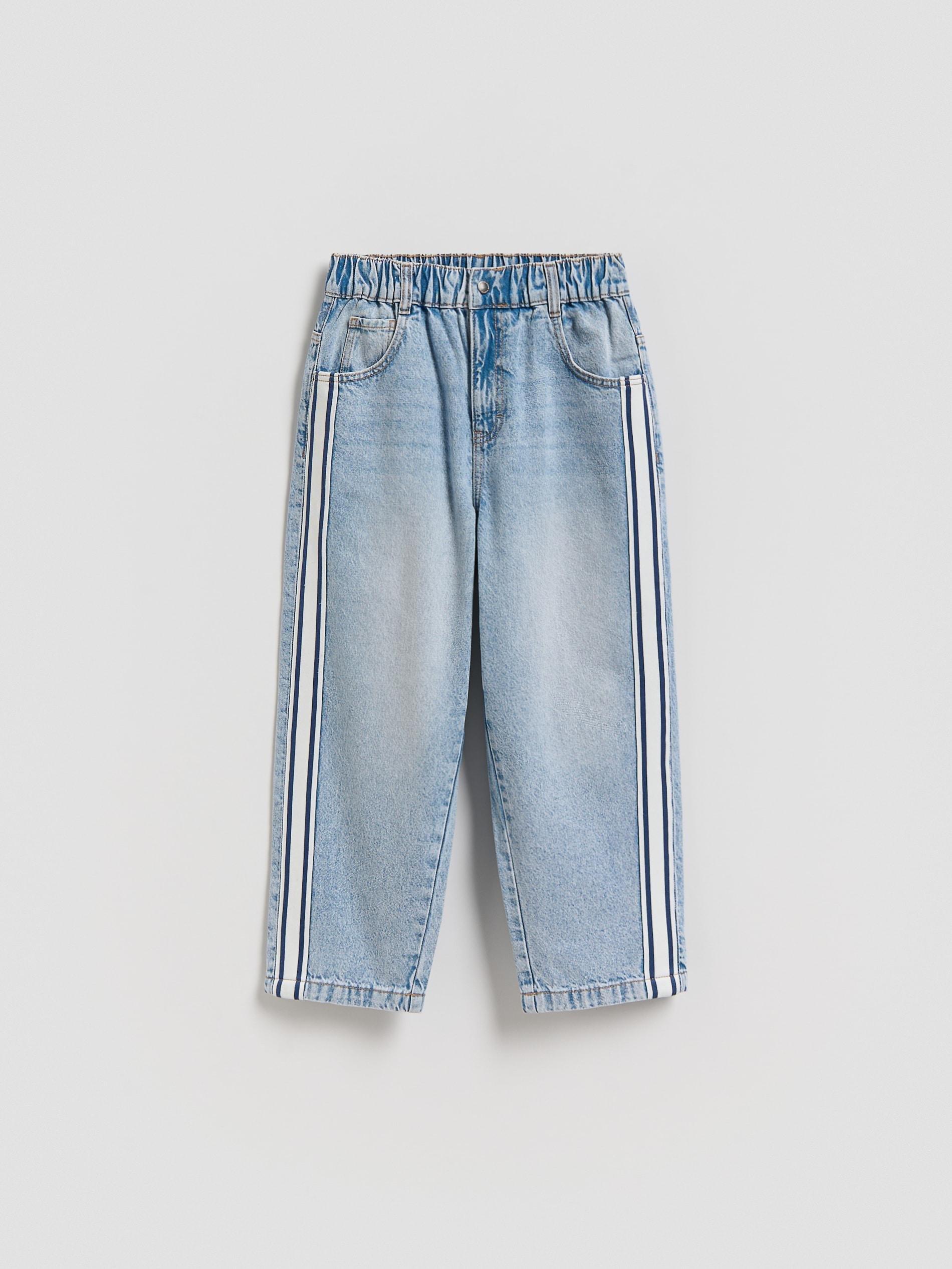 Blue Baggy Jeans, Blue, large image number 0