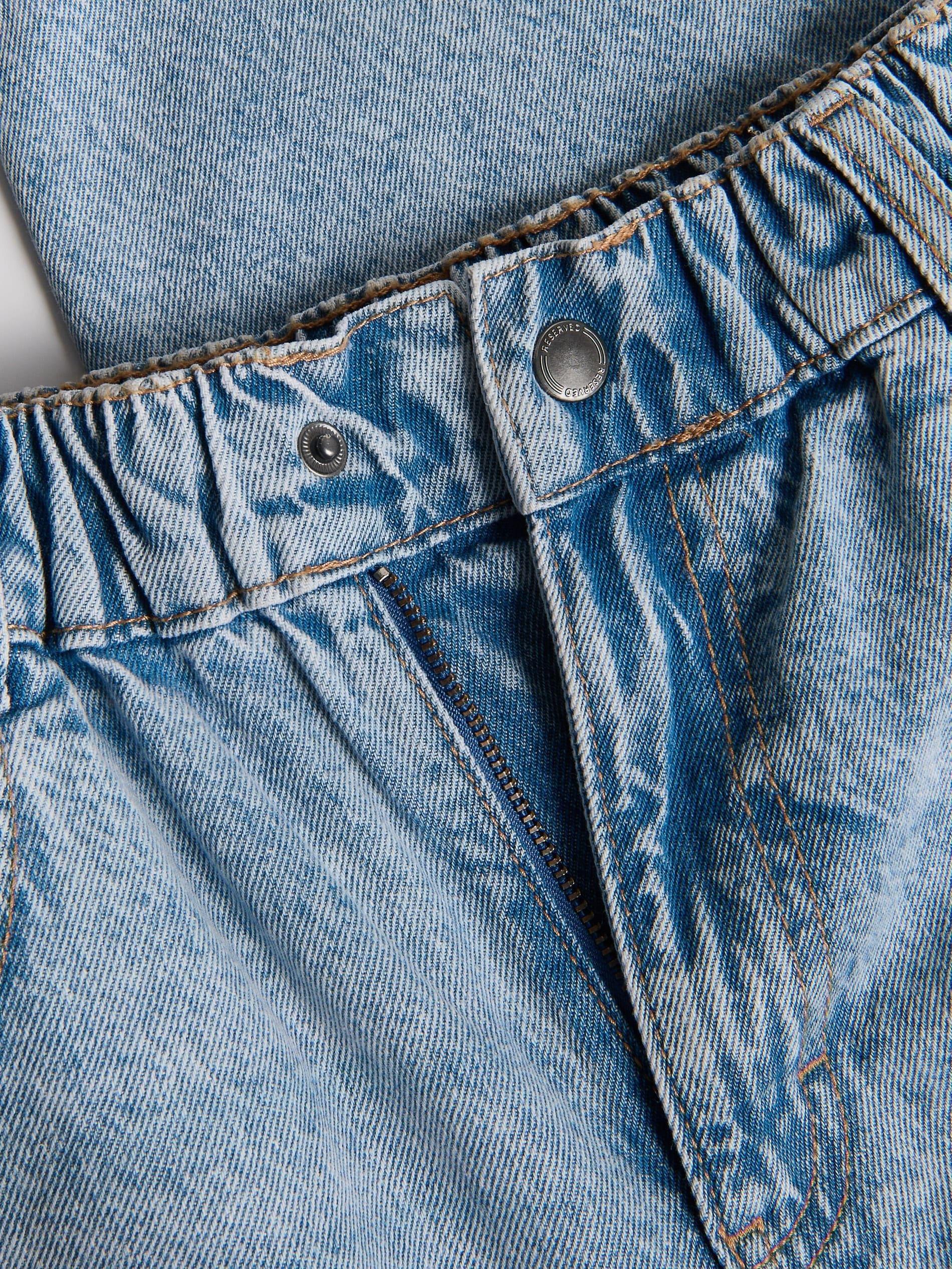 Blue Baggy Jeans, Blue, large image number 1