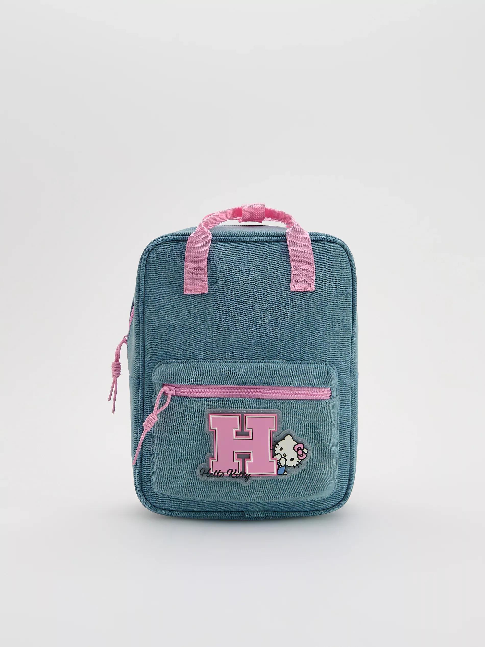 PALE BLUE Hello Kitty backpack, , medium