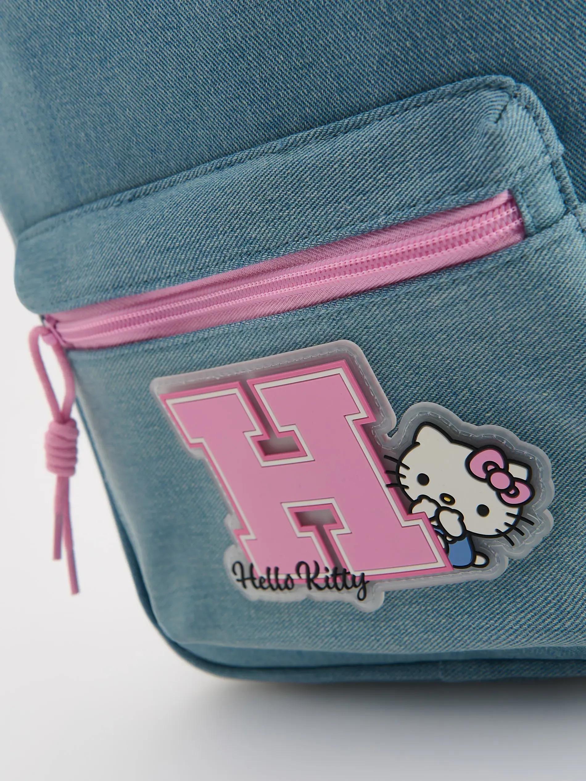 PALE BLUE Hello Kitty backpack, Blue, large image number 2