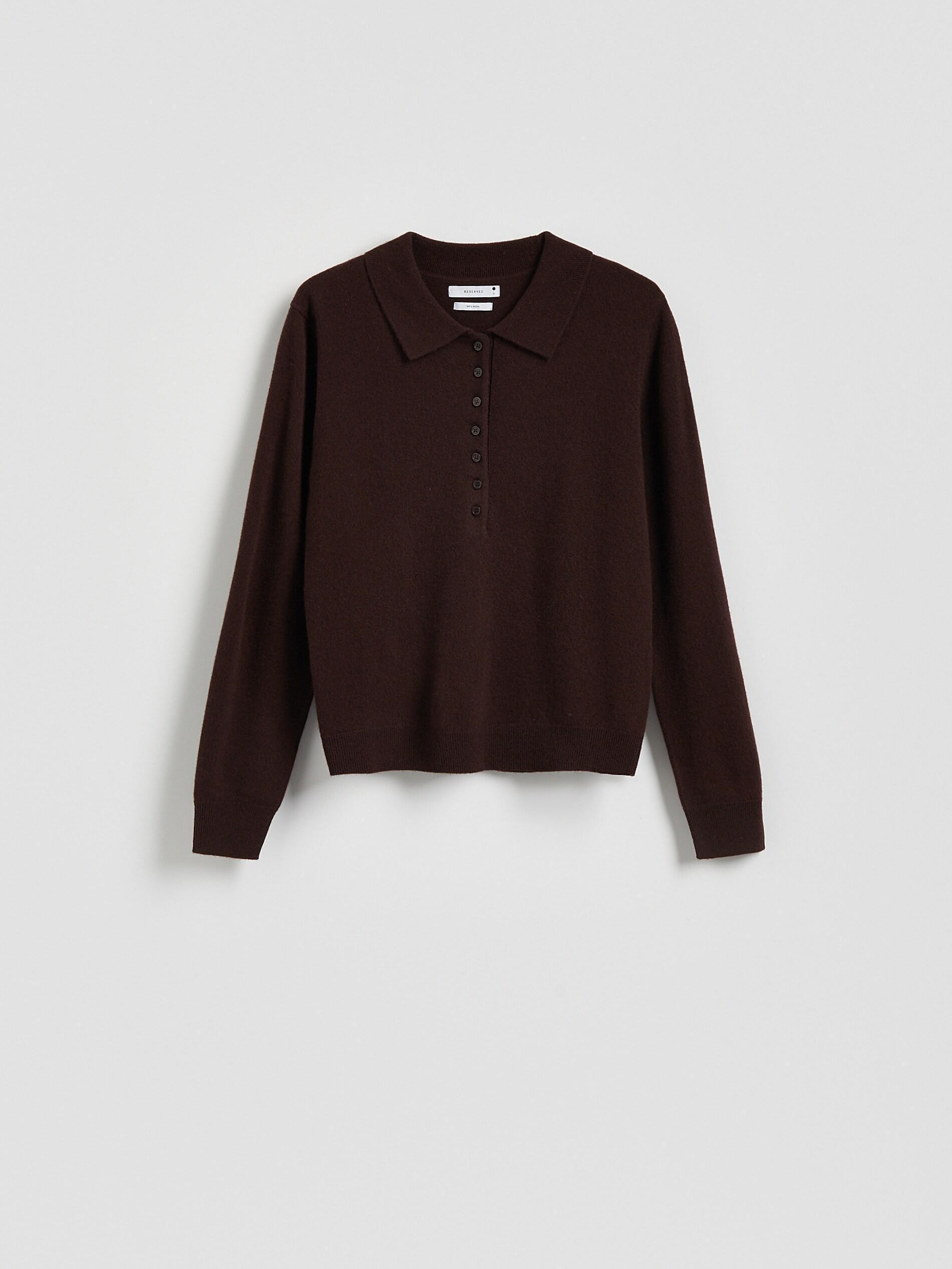 Brown Sweater, Brown, large image number 5