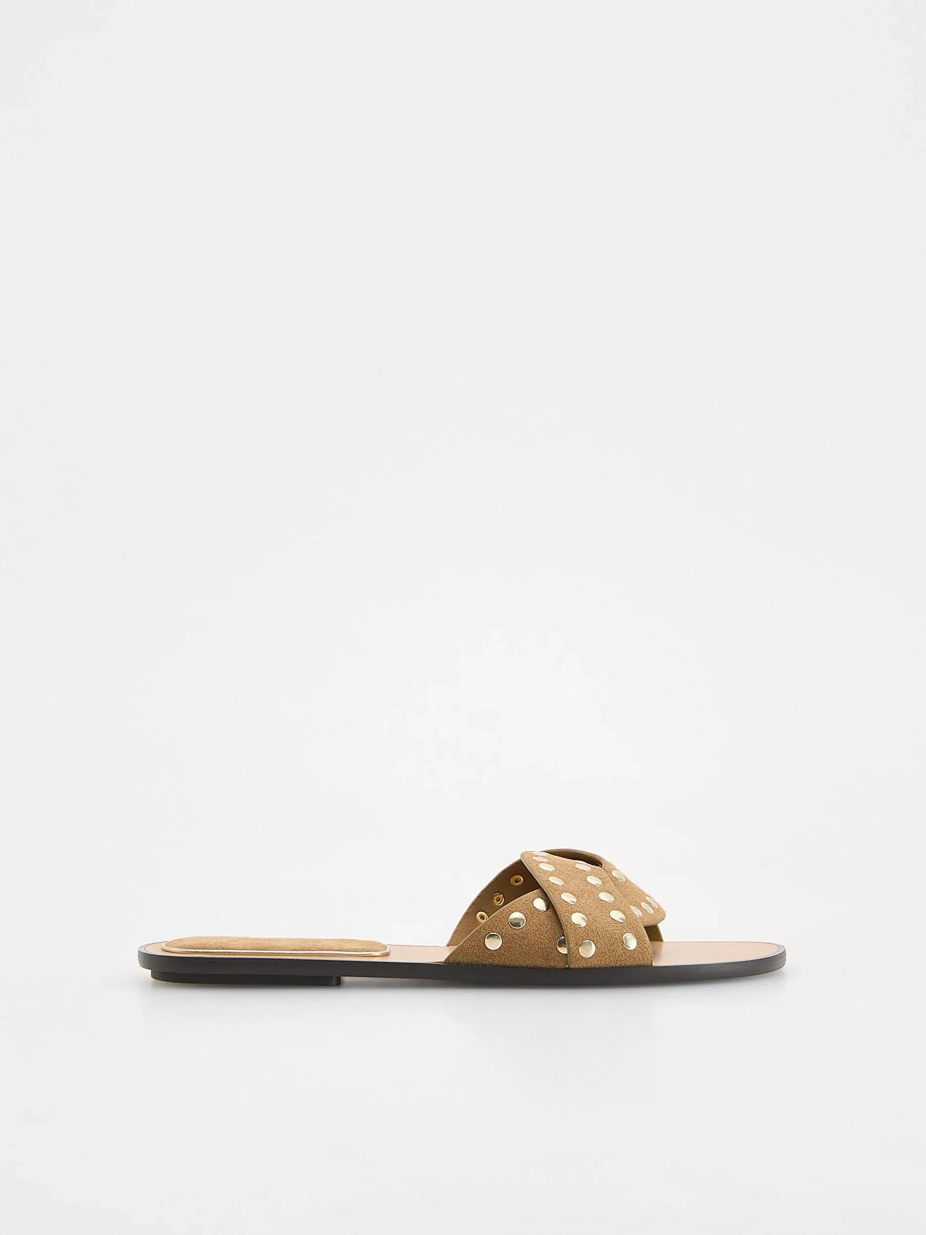 Beige Slides, , medium
