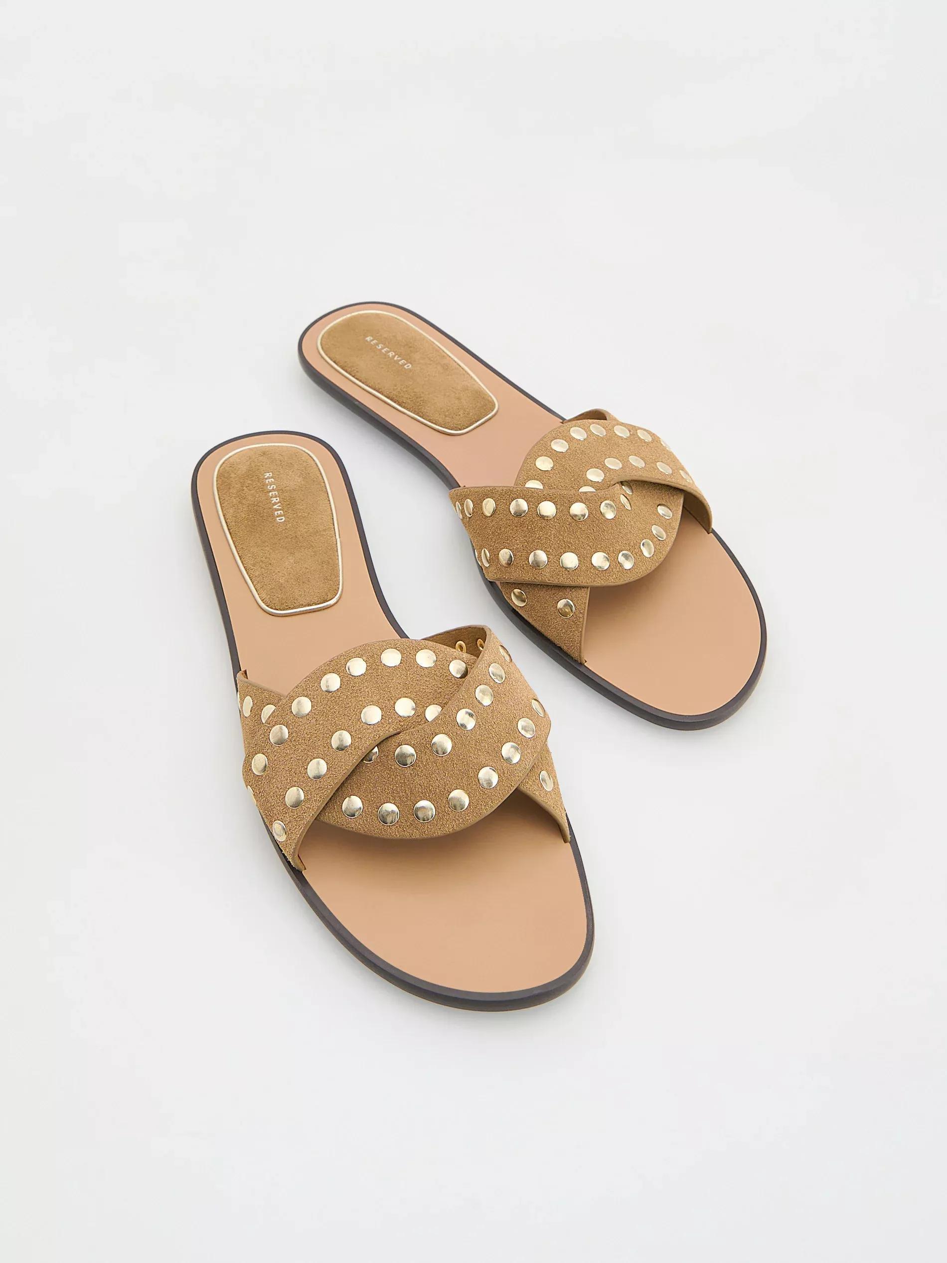 Beige Slides, , large image number 1