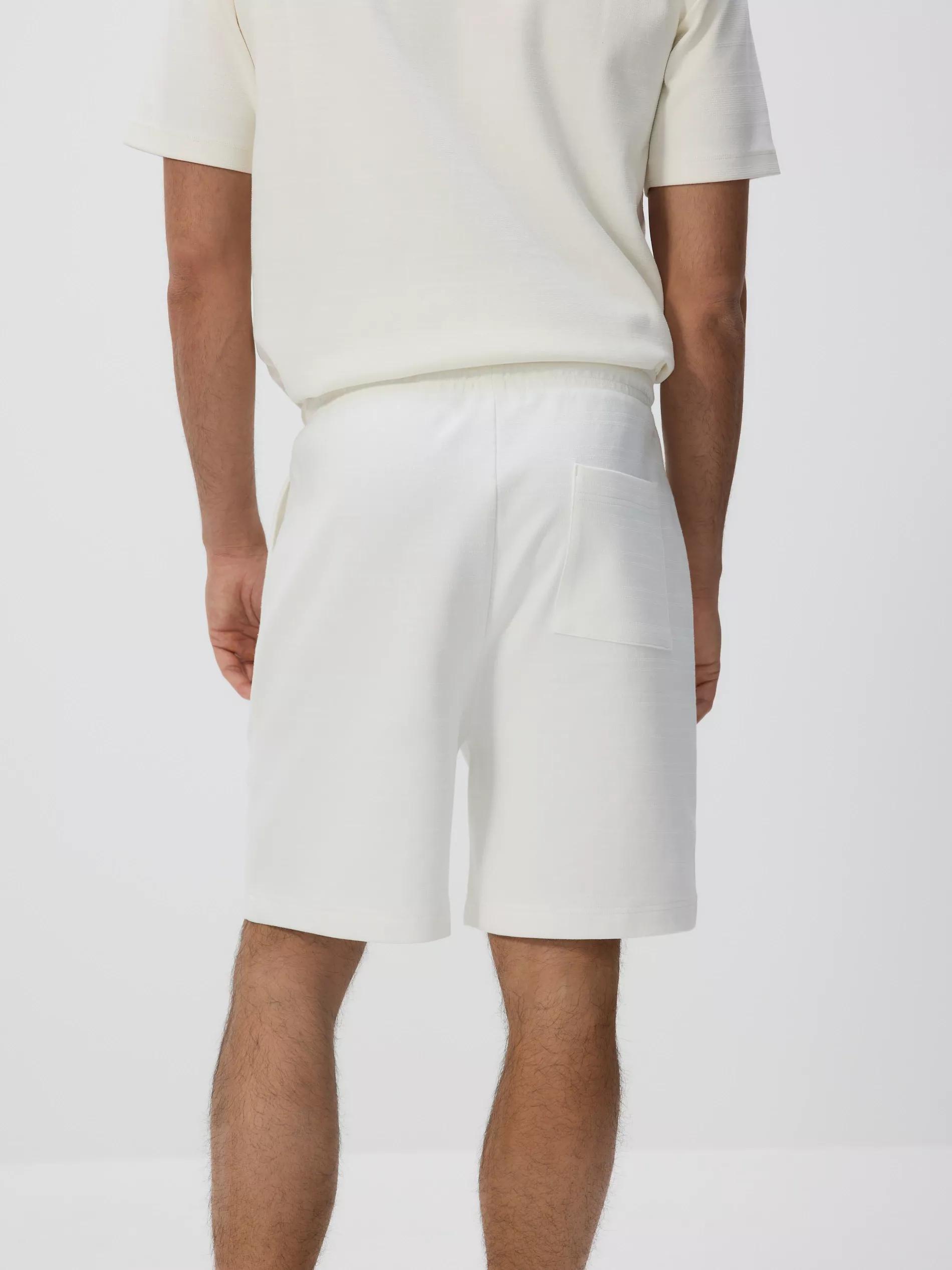 Cream Regular Shorts, , large image number 2