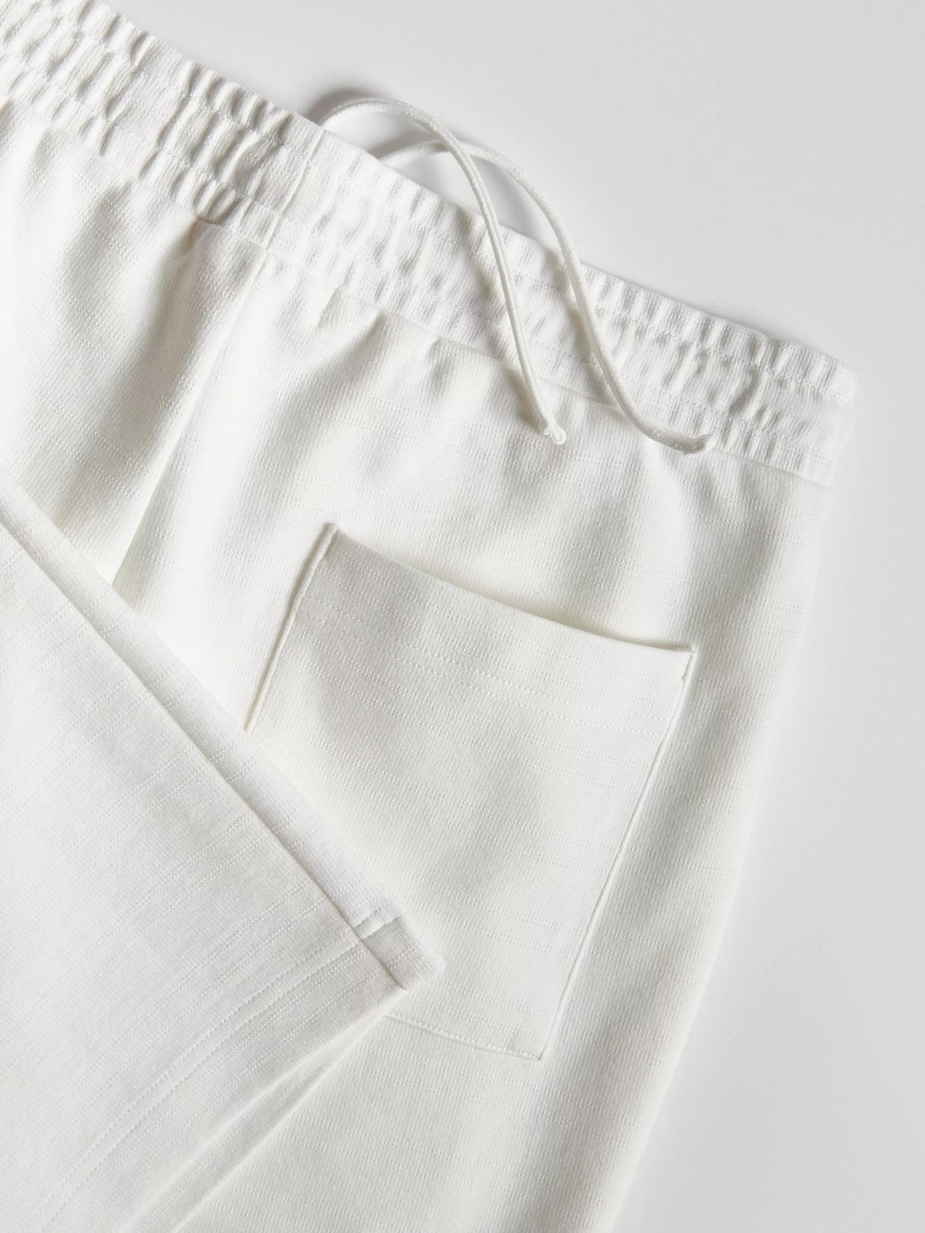 Cream Regular Shorts, , large image number 4
