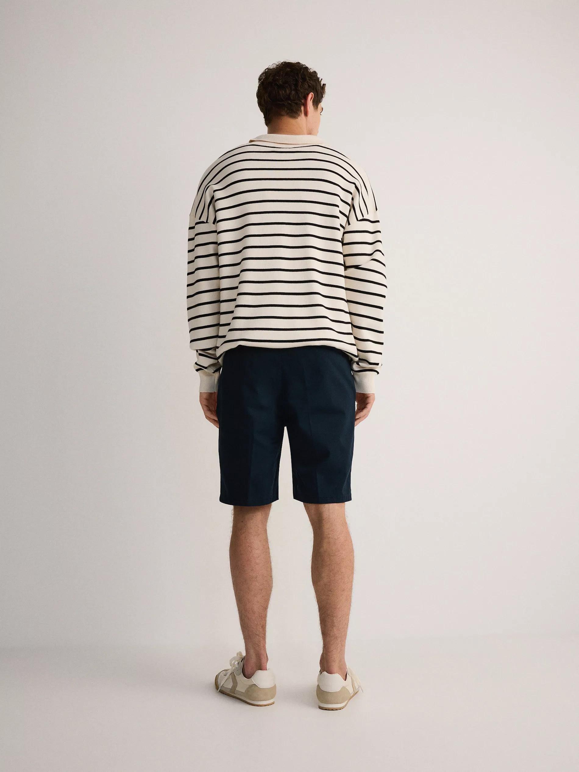 Navy Chino Shorts, , large image number 6