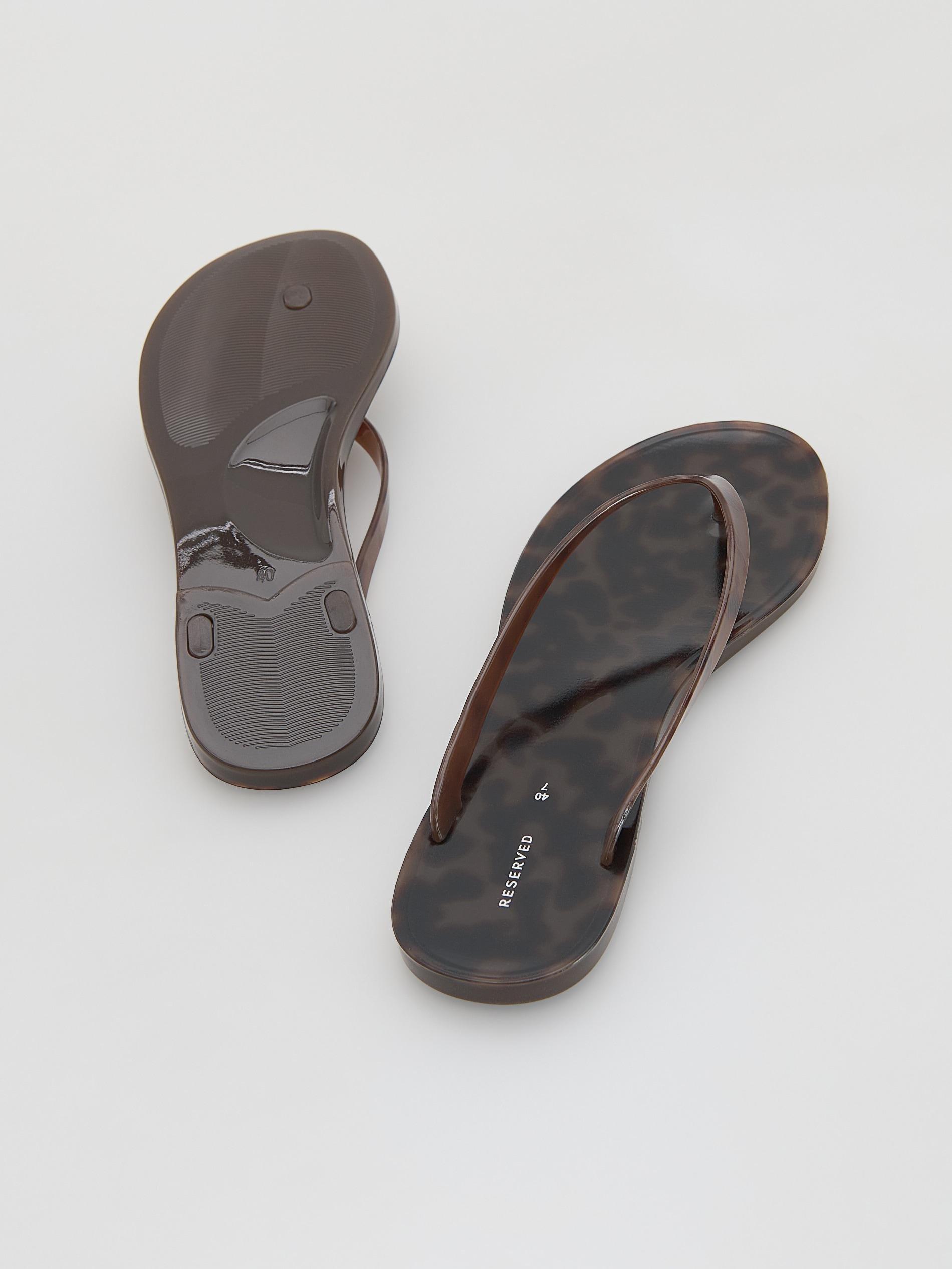 Multicolour Slides With Animal Print, Multicolor, large image number 4