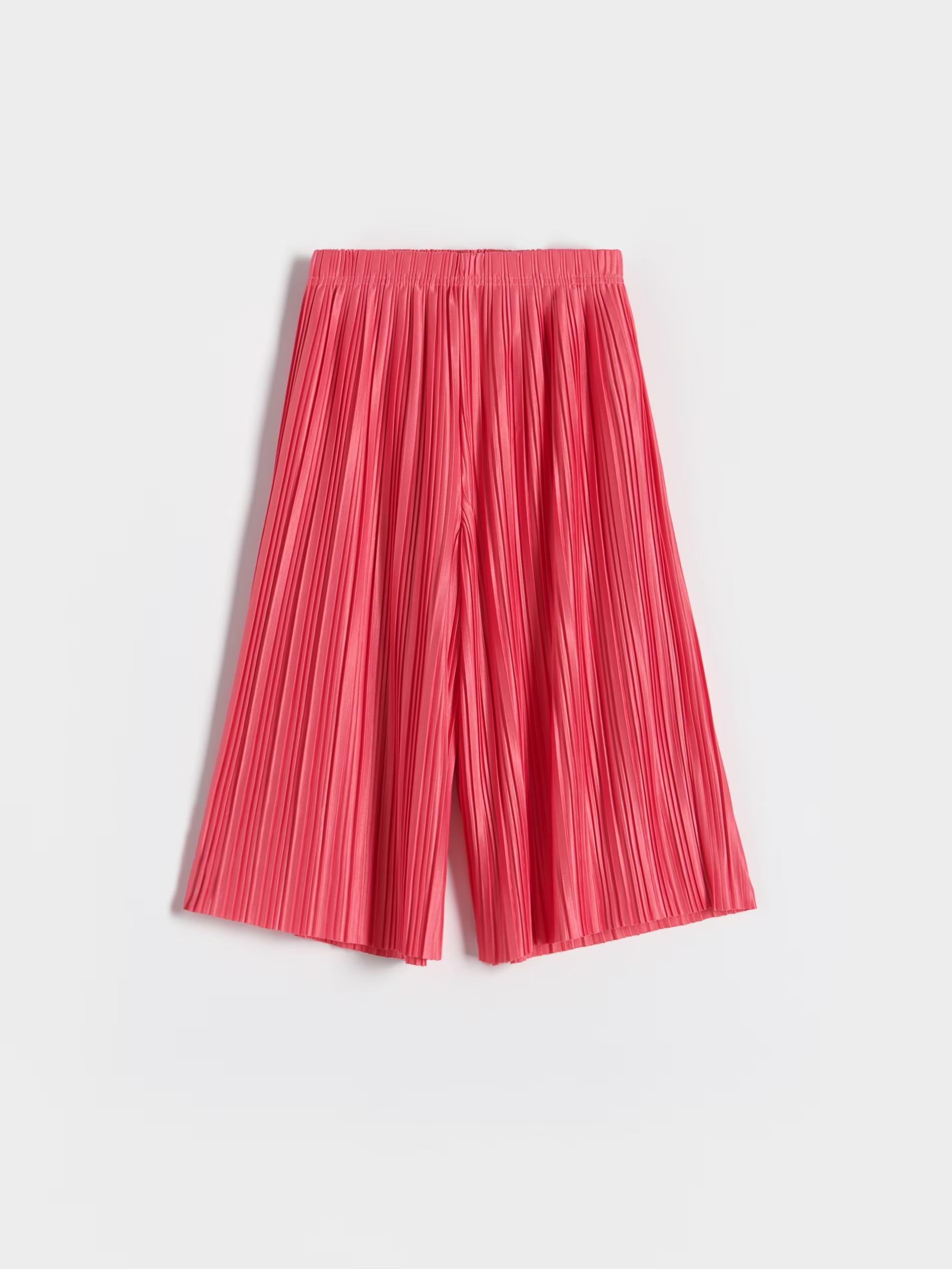 Pink Pleated Culottes, Kids Girls, , large image number 4