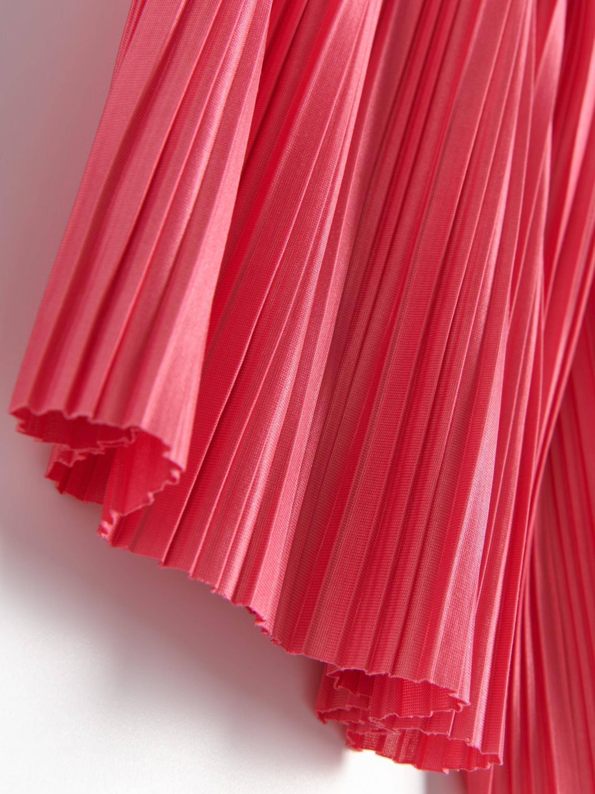 Pink Pleated Culottes, Kids Girls, , large image number 6