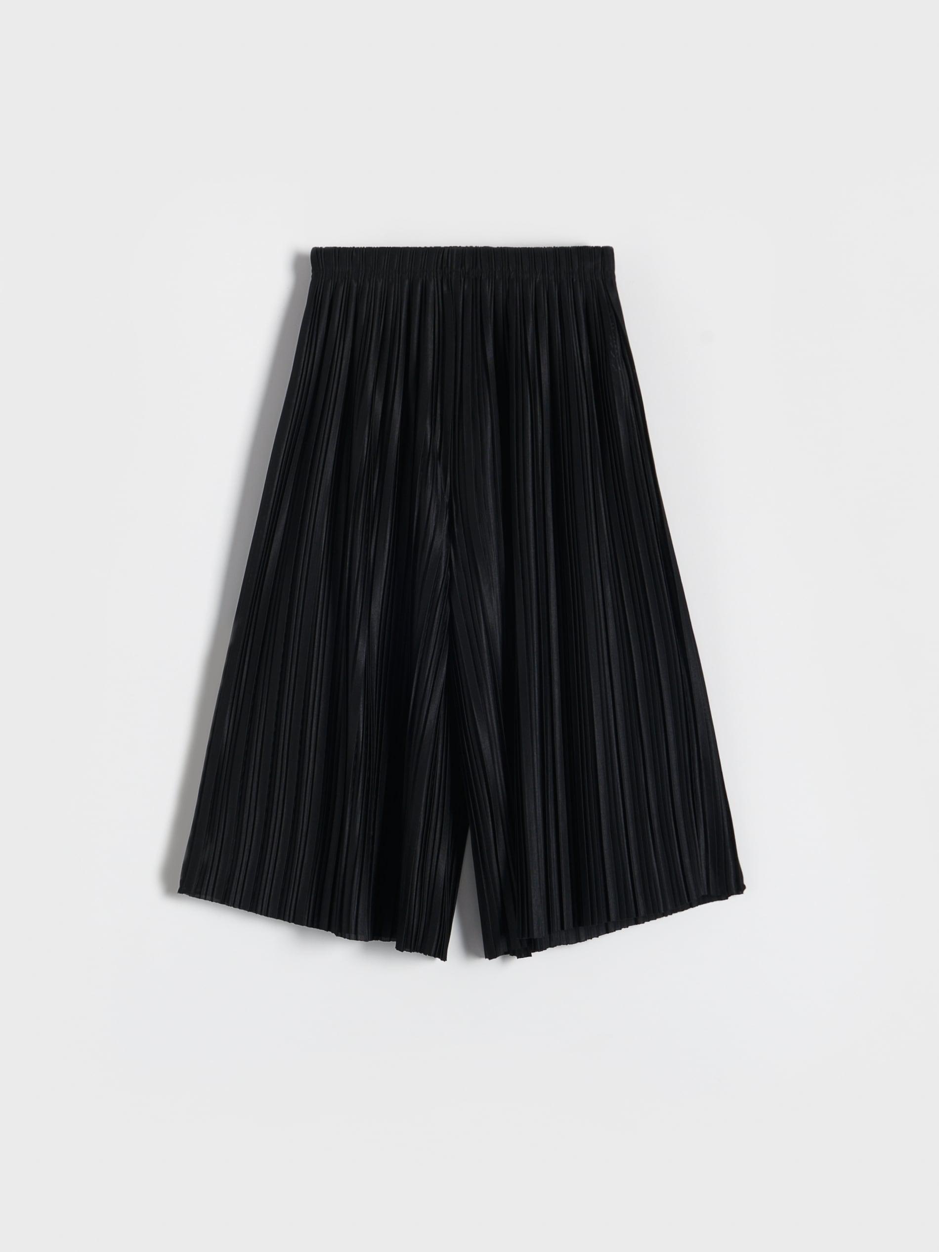 Black Pleated Culottes, Kids Girls, , large image number 2