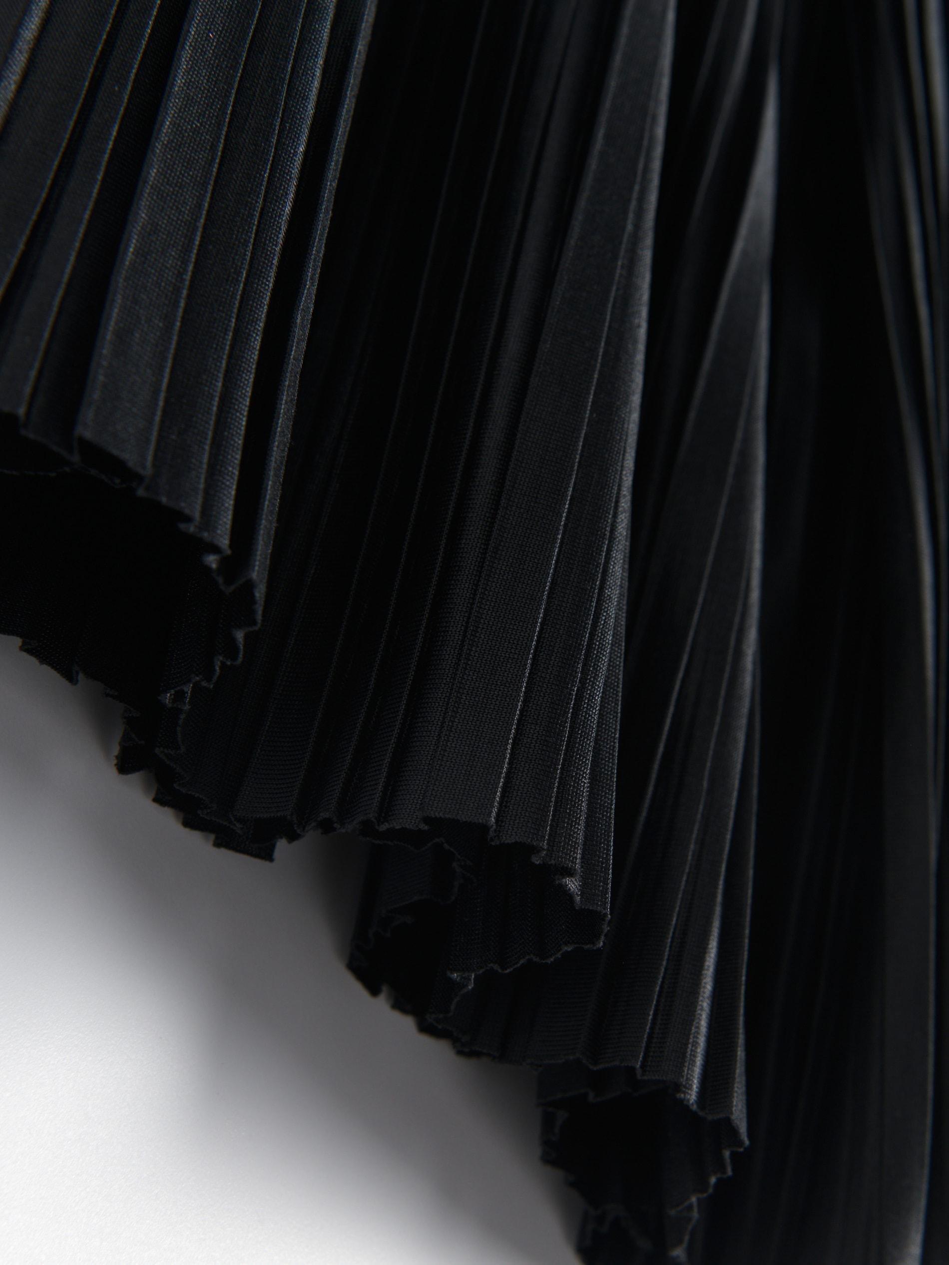 Black Pleated Culottes, Kids Girls, , large image number 3