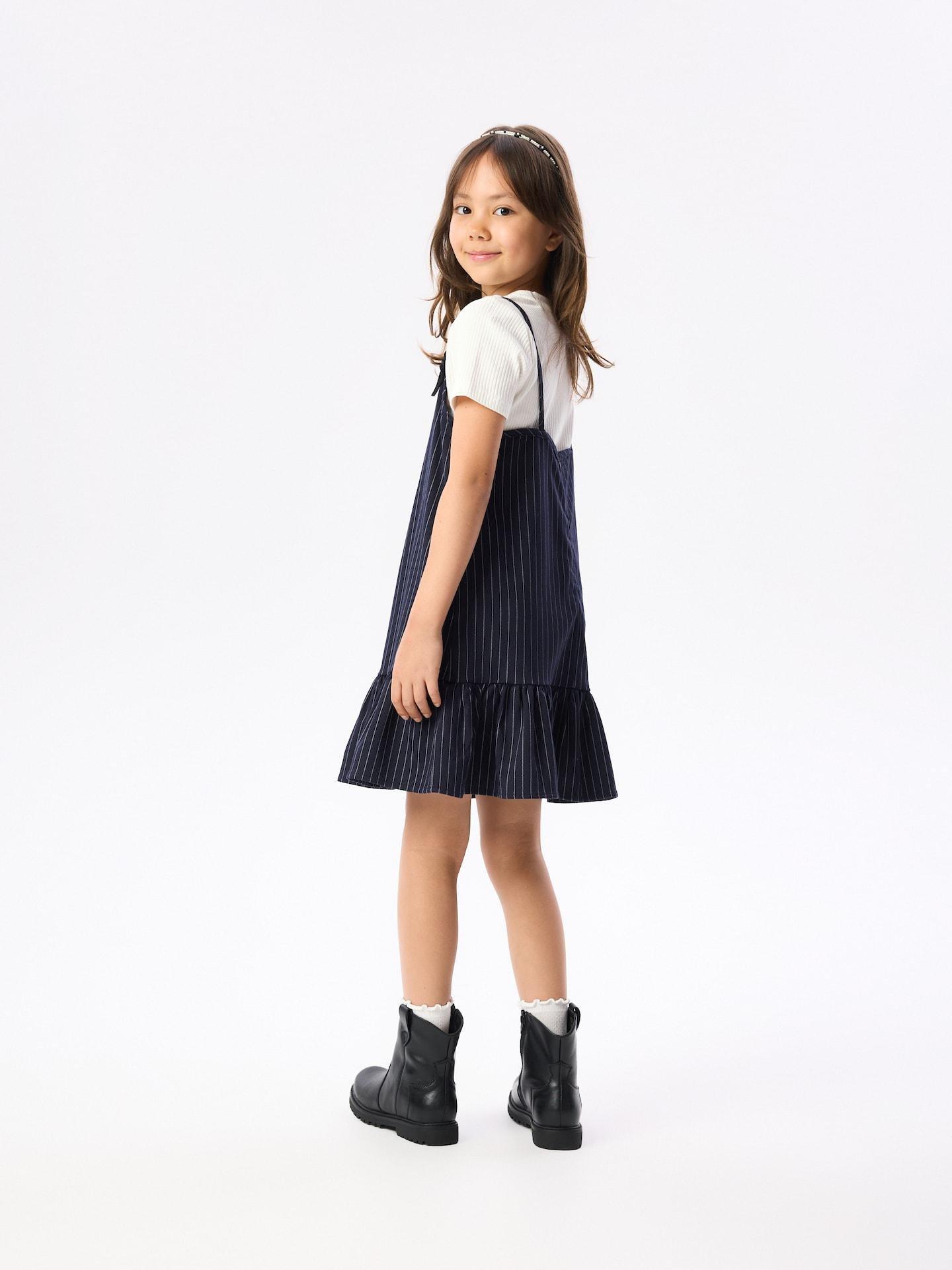 Black Two-Layered Dress, Black, large image number 4