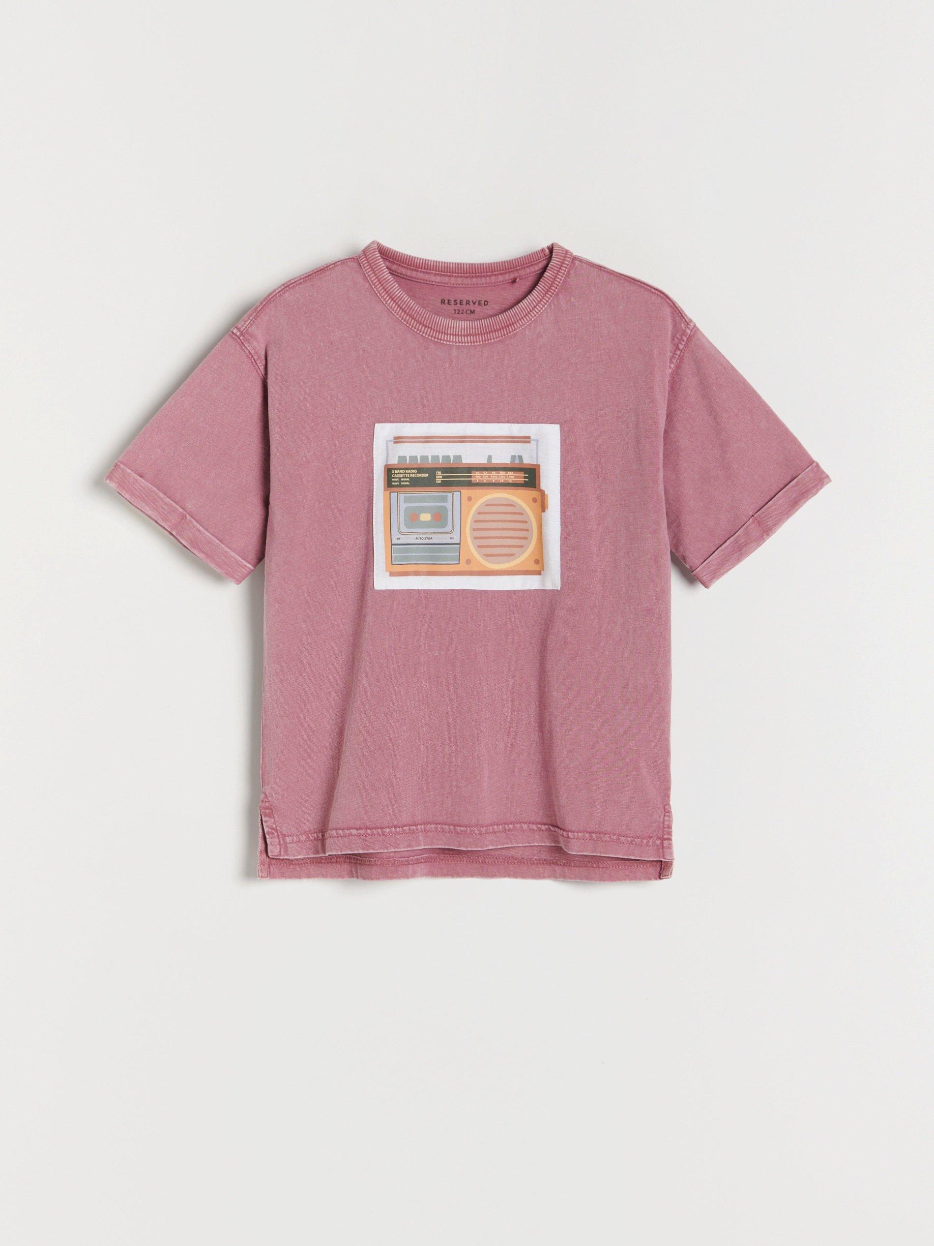Grape T-Shirt With A Washed-Out Effect, Kids Boy, , large image number 2