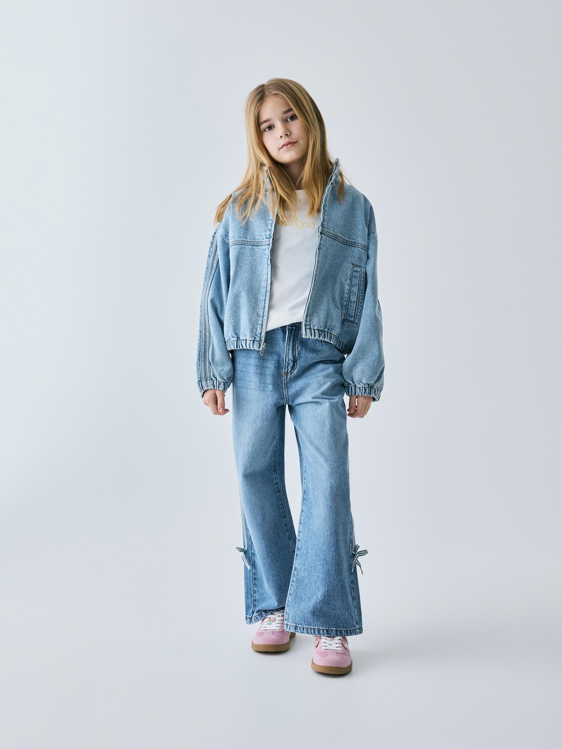 Cream T-Shirt With Embroidery Detailing, Ivory, large image number 1