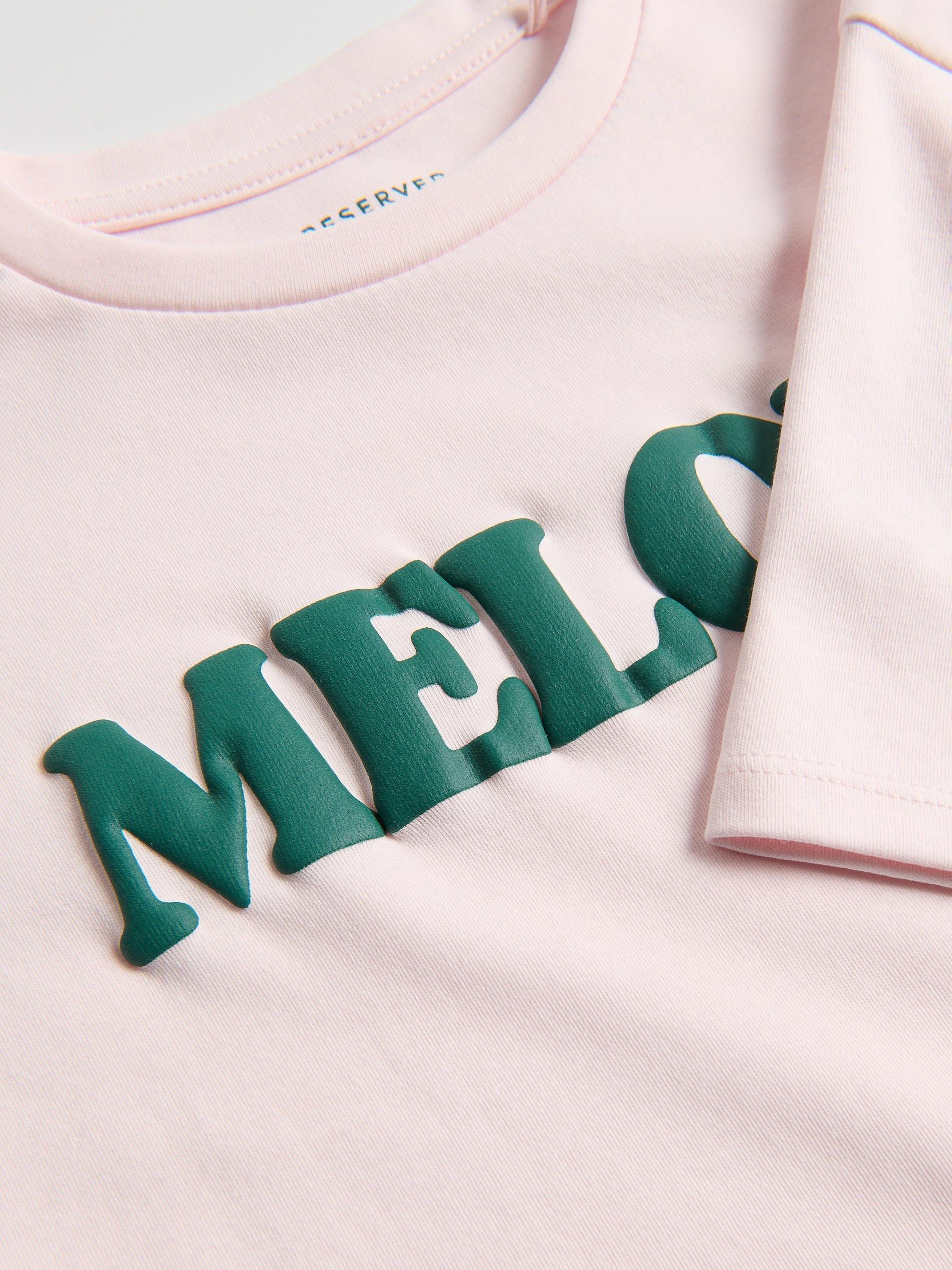 Pink Loose T-Shirt With Print, Pink, large image number 5