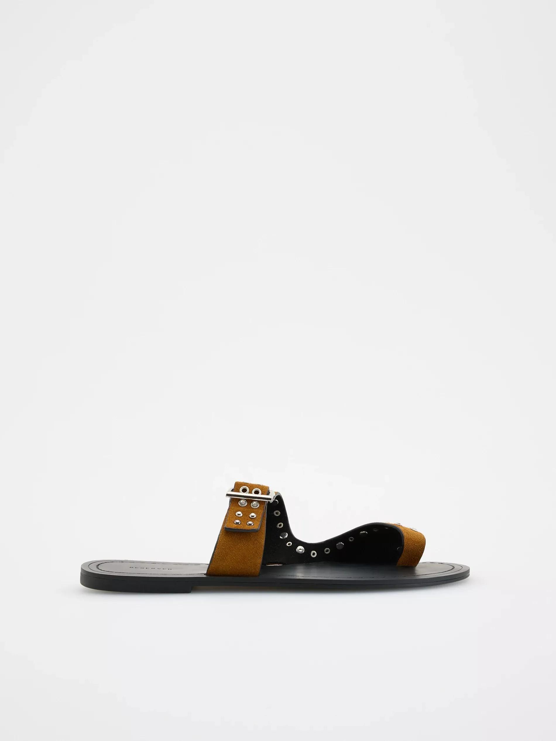 Brown Sandals, , large image number 1