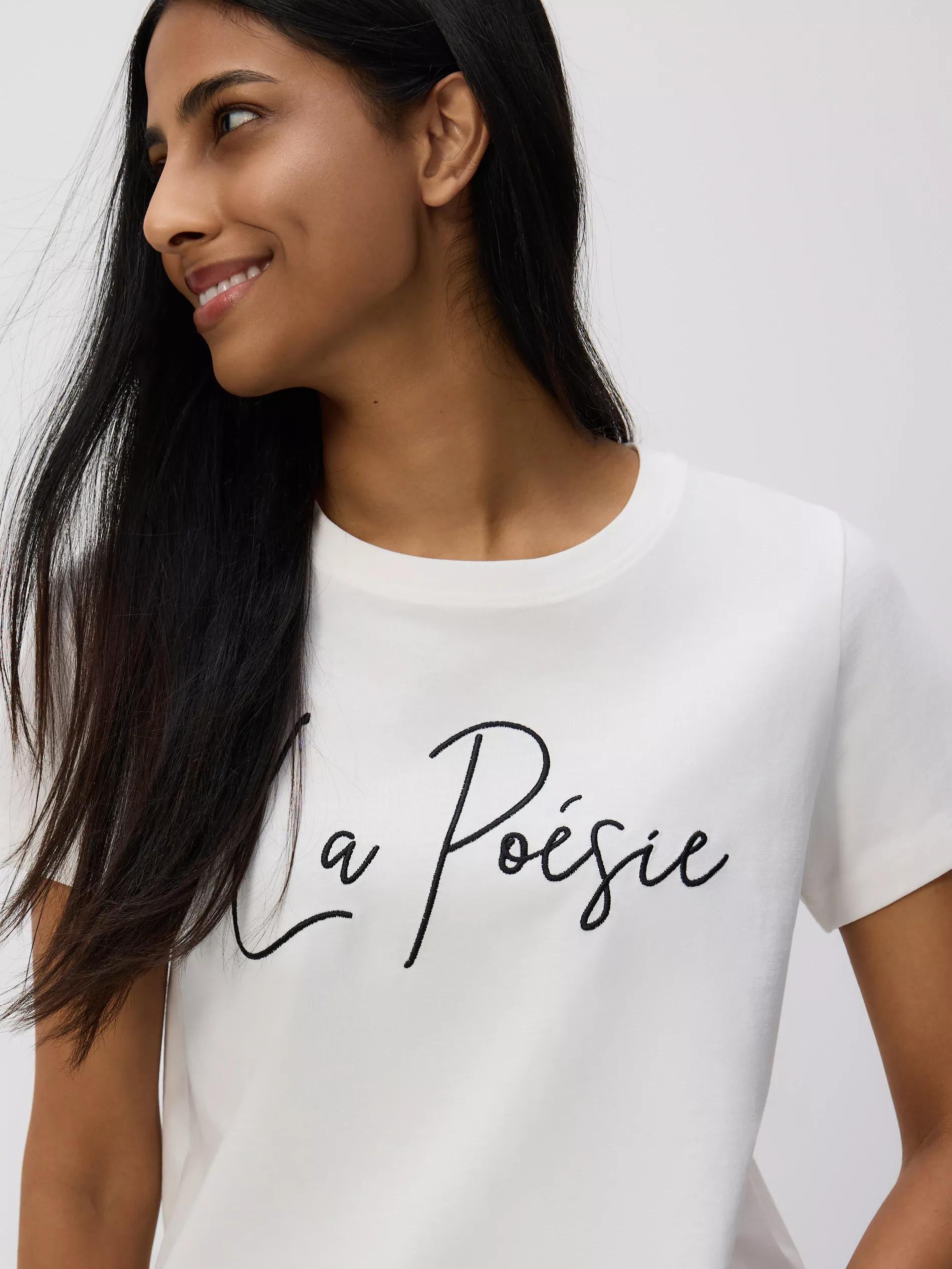 White Regular Fit Printed T-Shirt, , large image number 0