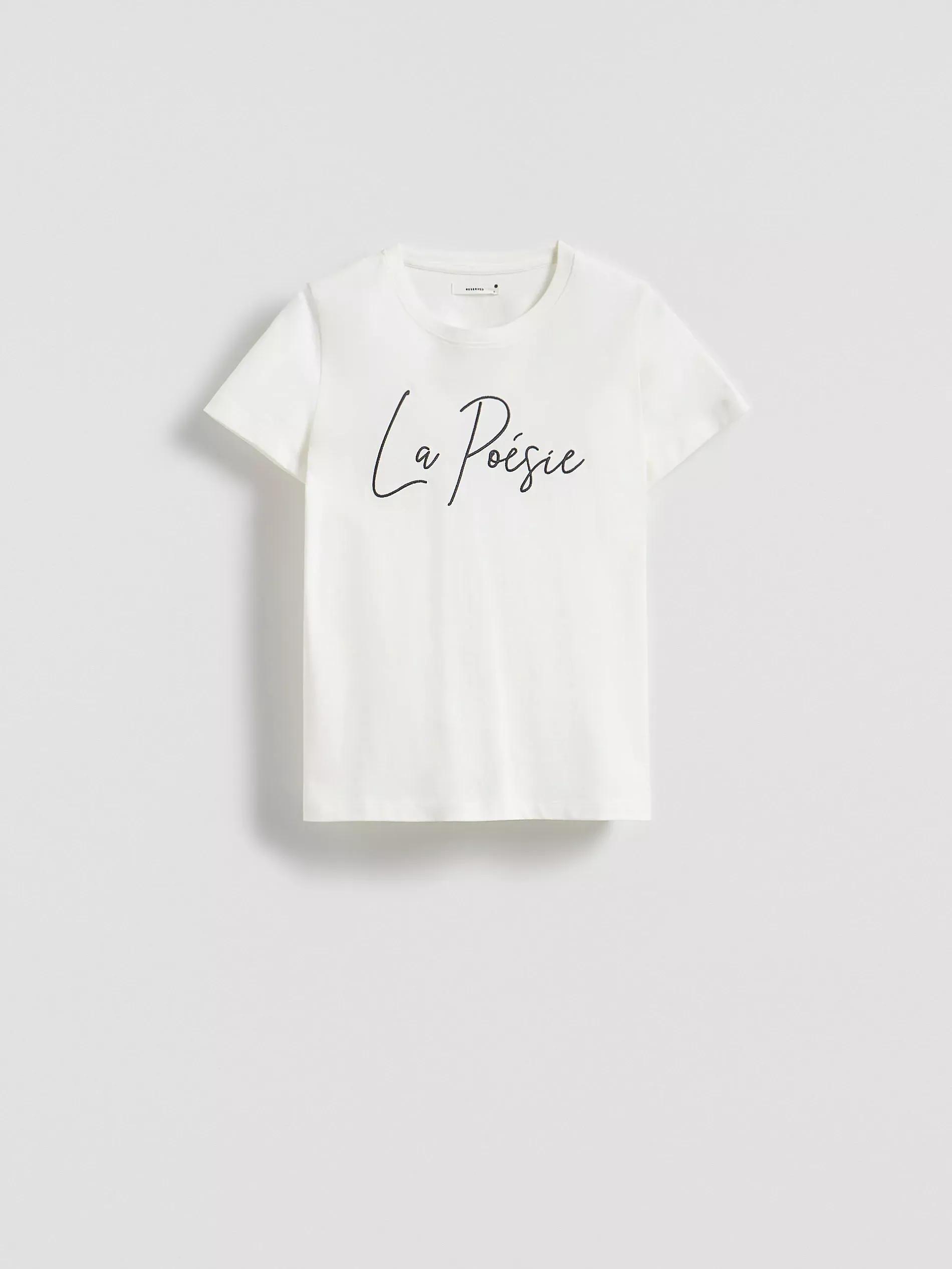 White Regular Fit Printed T-Shirt, , large image number 3