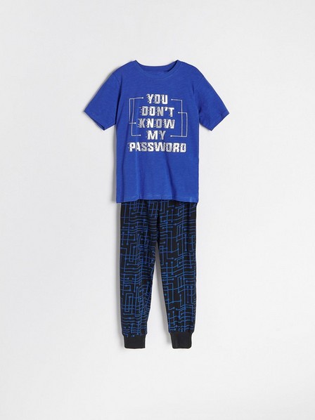Reserved - Blue Printed Pyjama Set