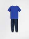 Reserved - Blue Printed Pyjama Set