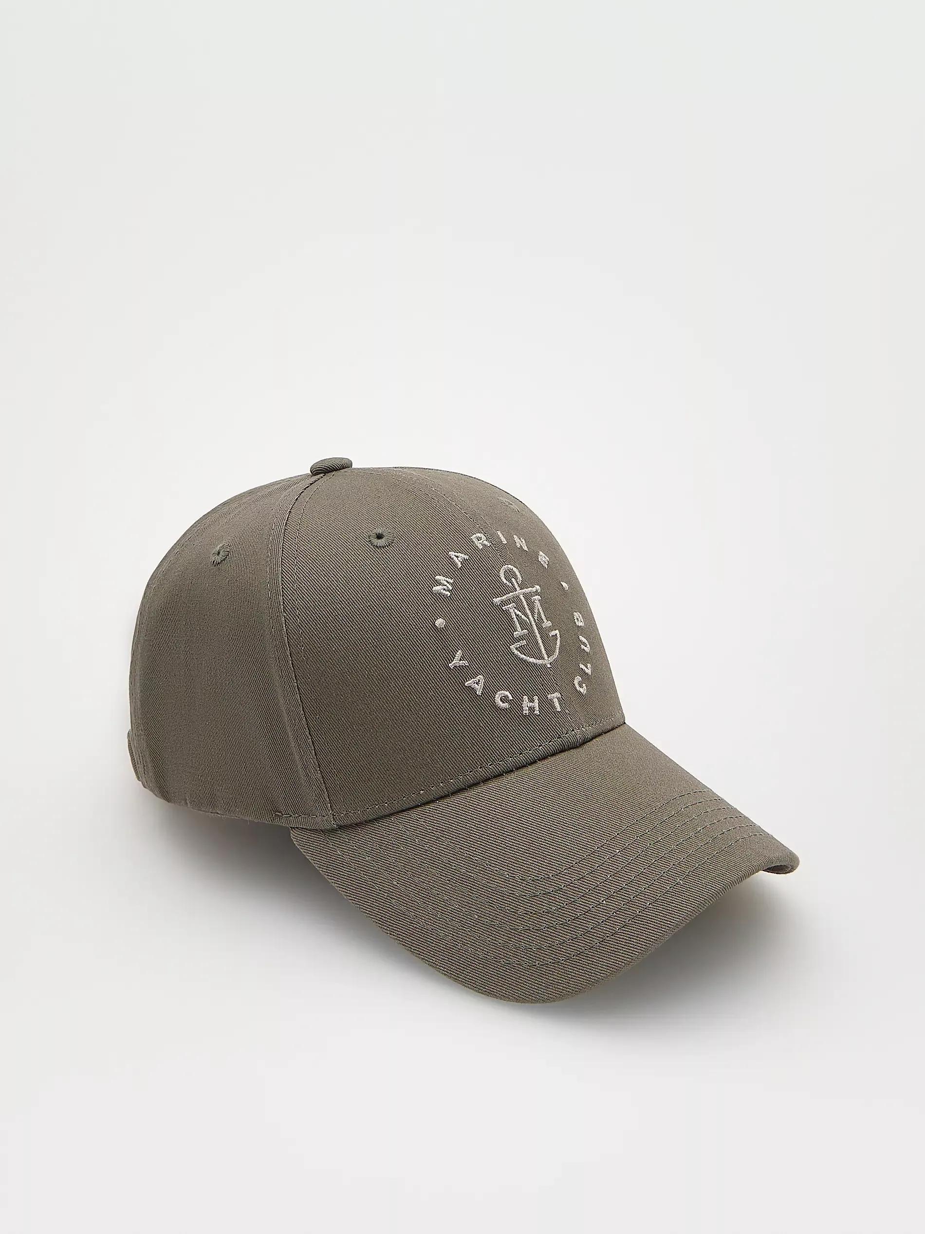 Brown Peaked Cap, Grey, large image number 1