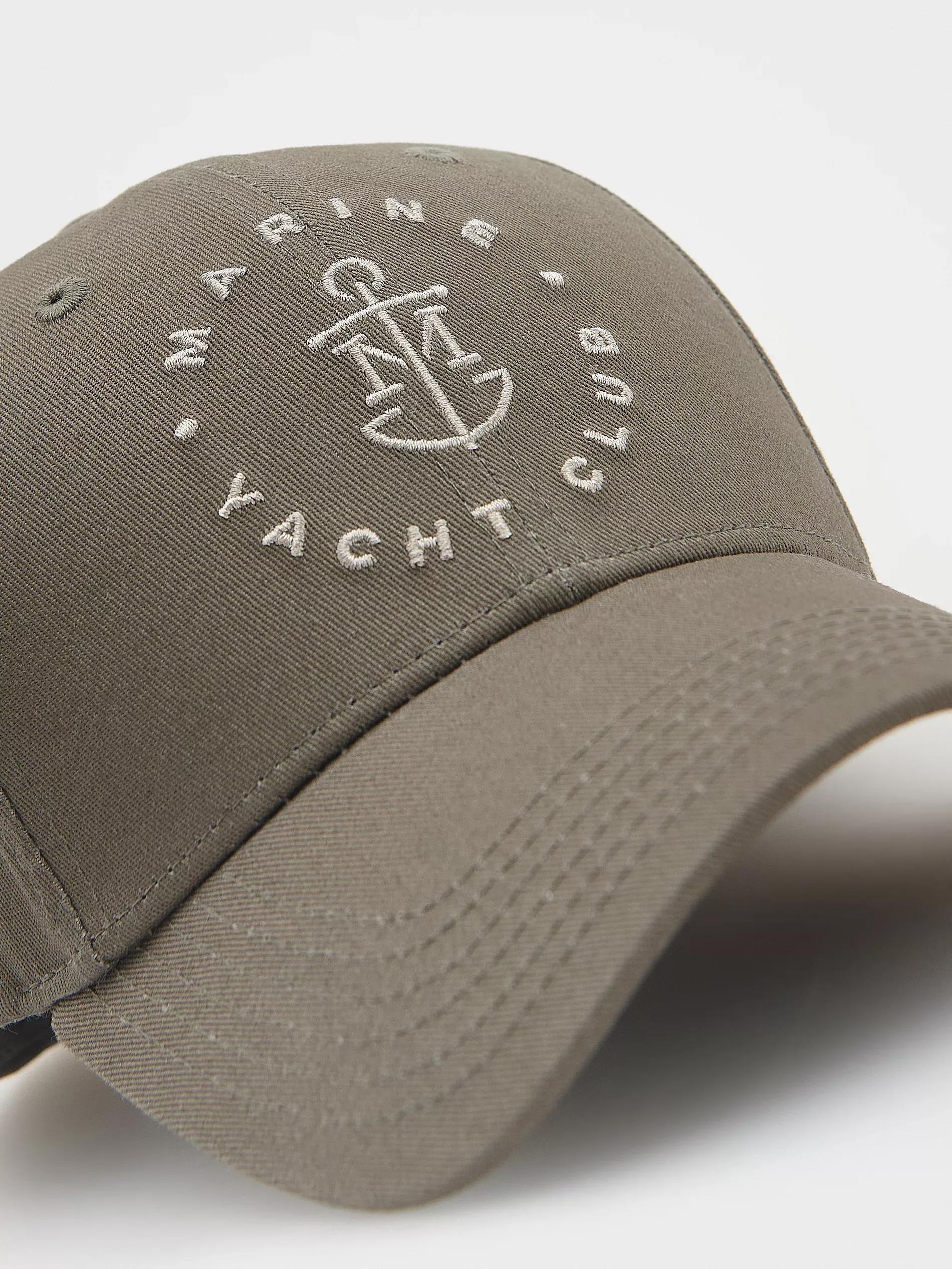 Brown Peaked Cap, Grey, large image number 3
