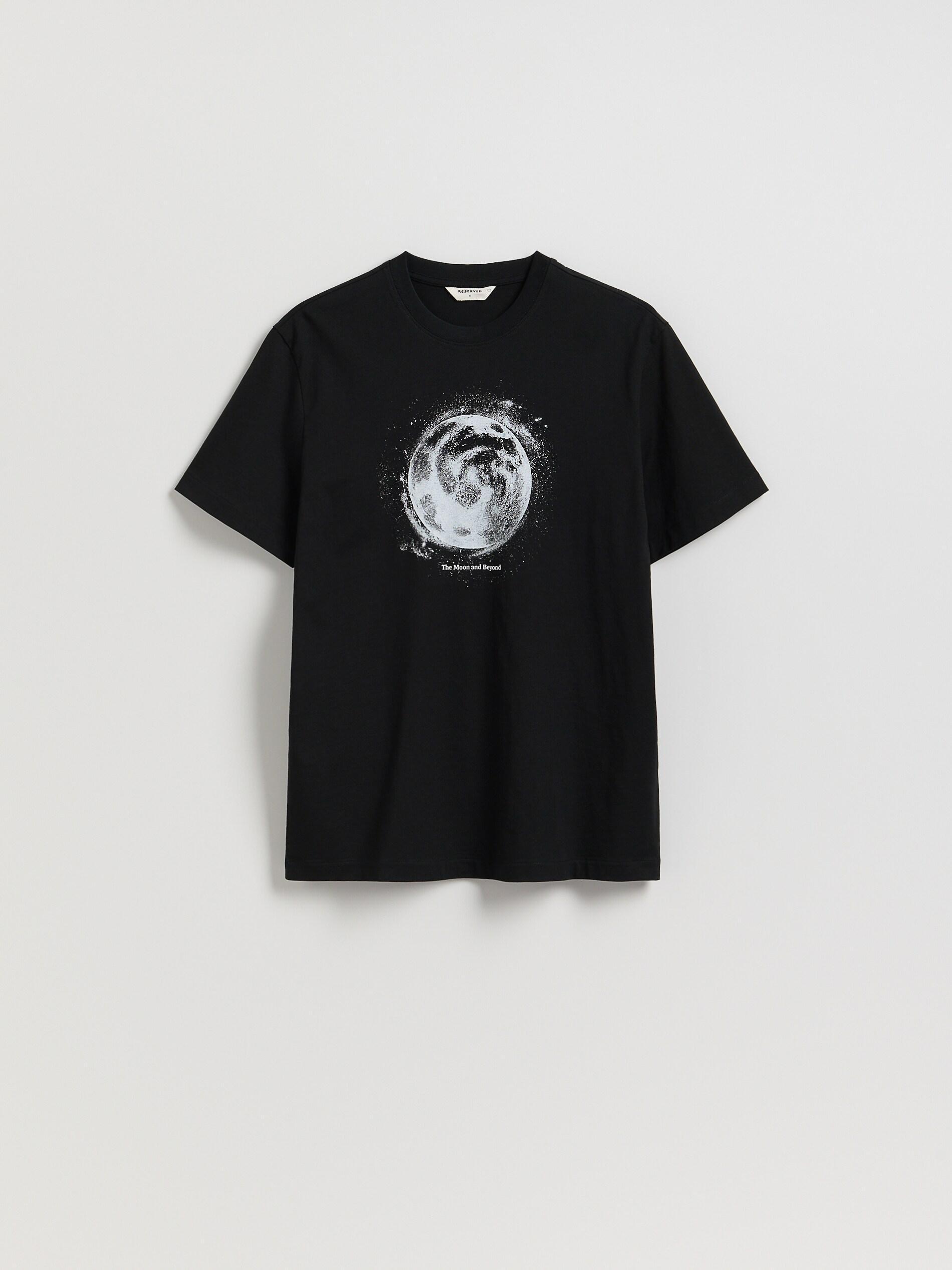 BLACK Regular fit printed T-shirt, Black, large image number 0