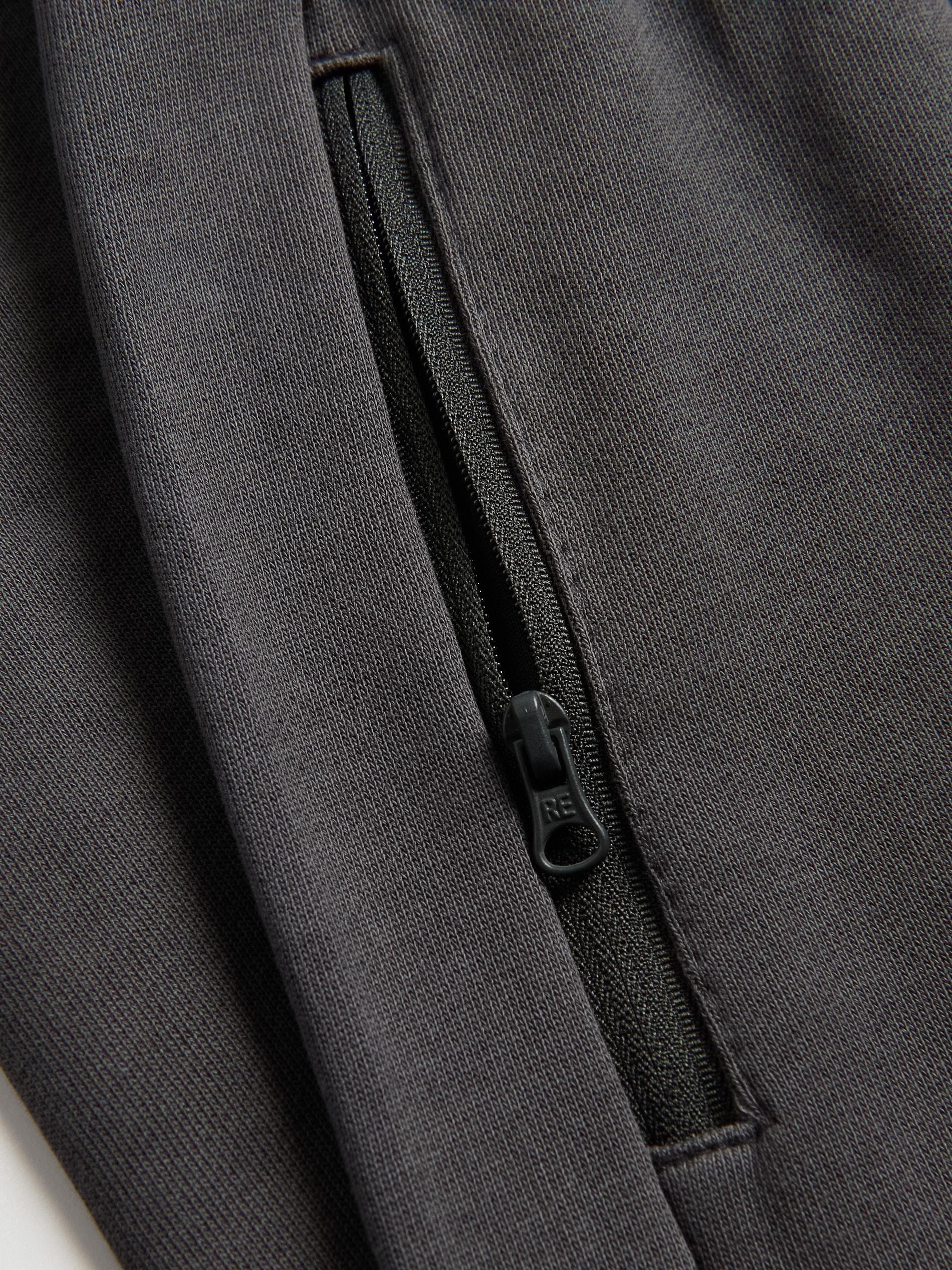 Grey Cotton Joggers, Grey, large image number 1