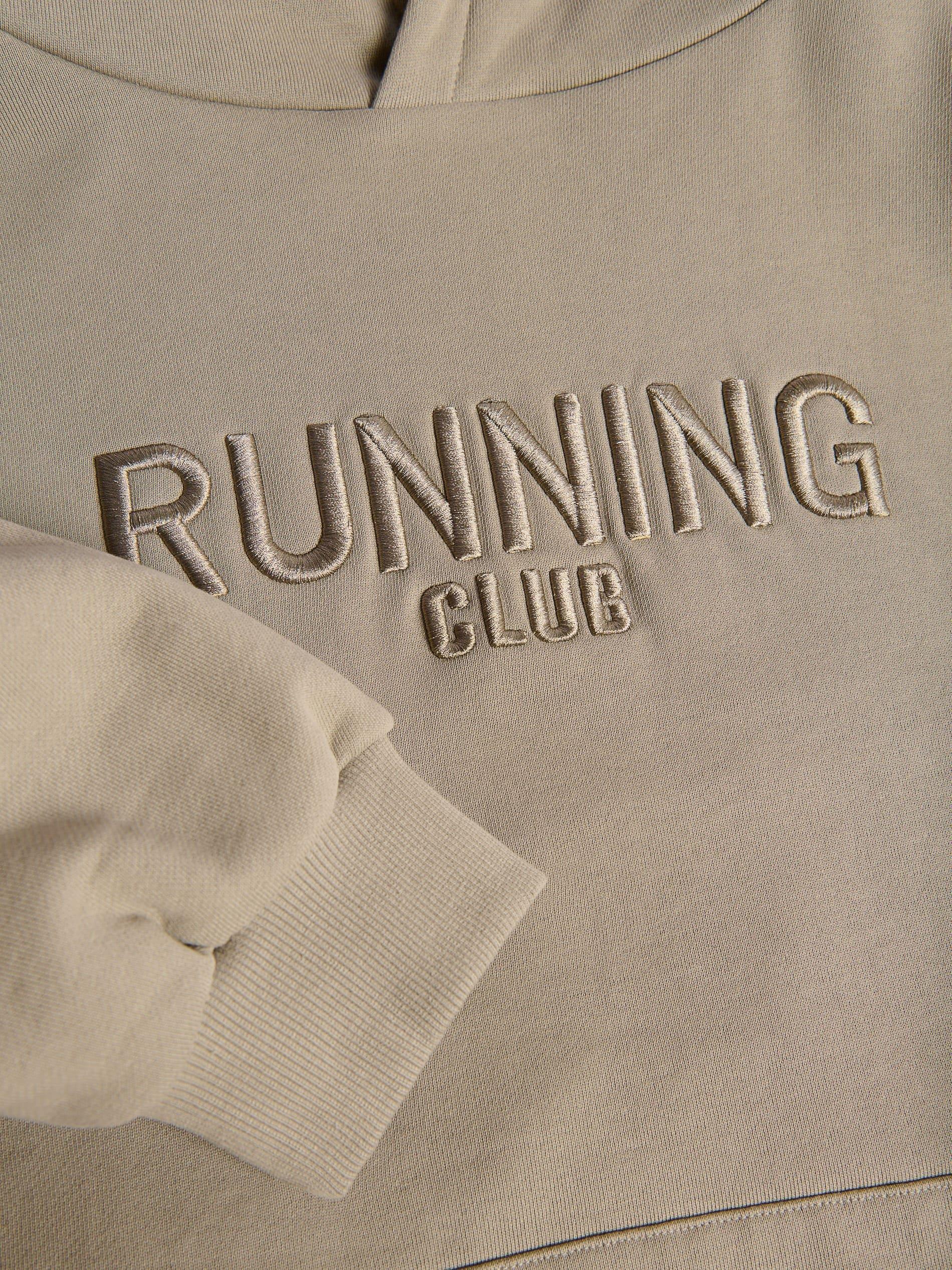 Grey Sweatshirt With Embroidery Detailing, Light grey, large image number 4