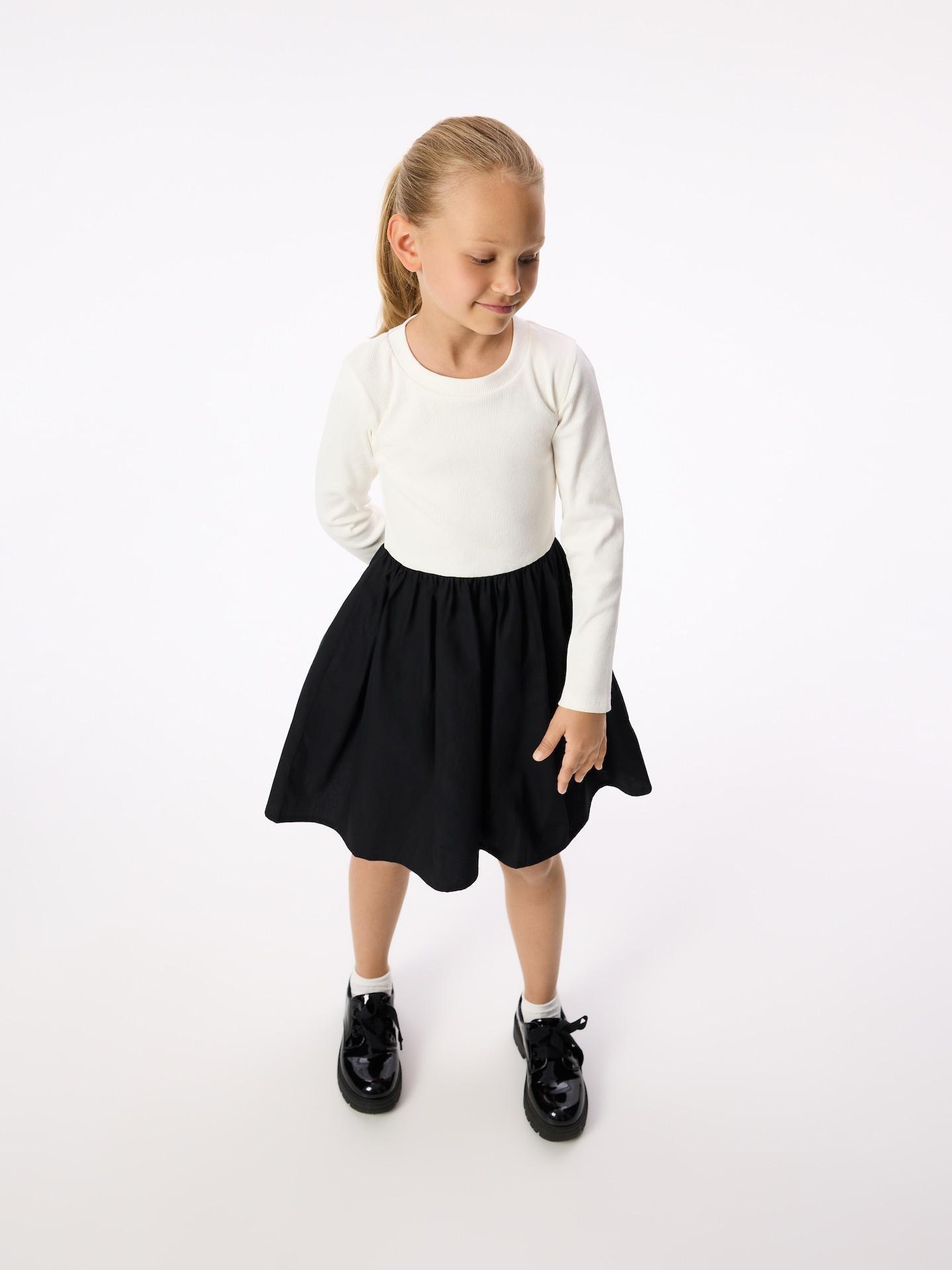 Black Cotton Dress, Black, large image number 0