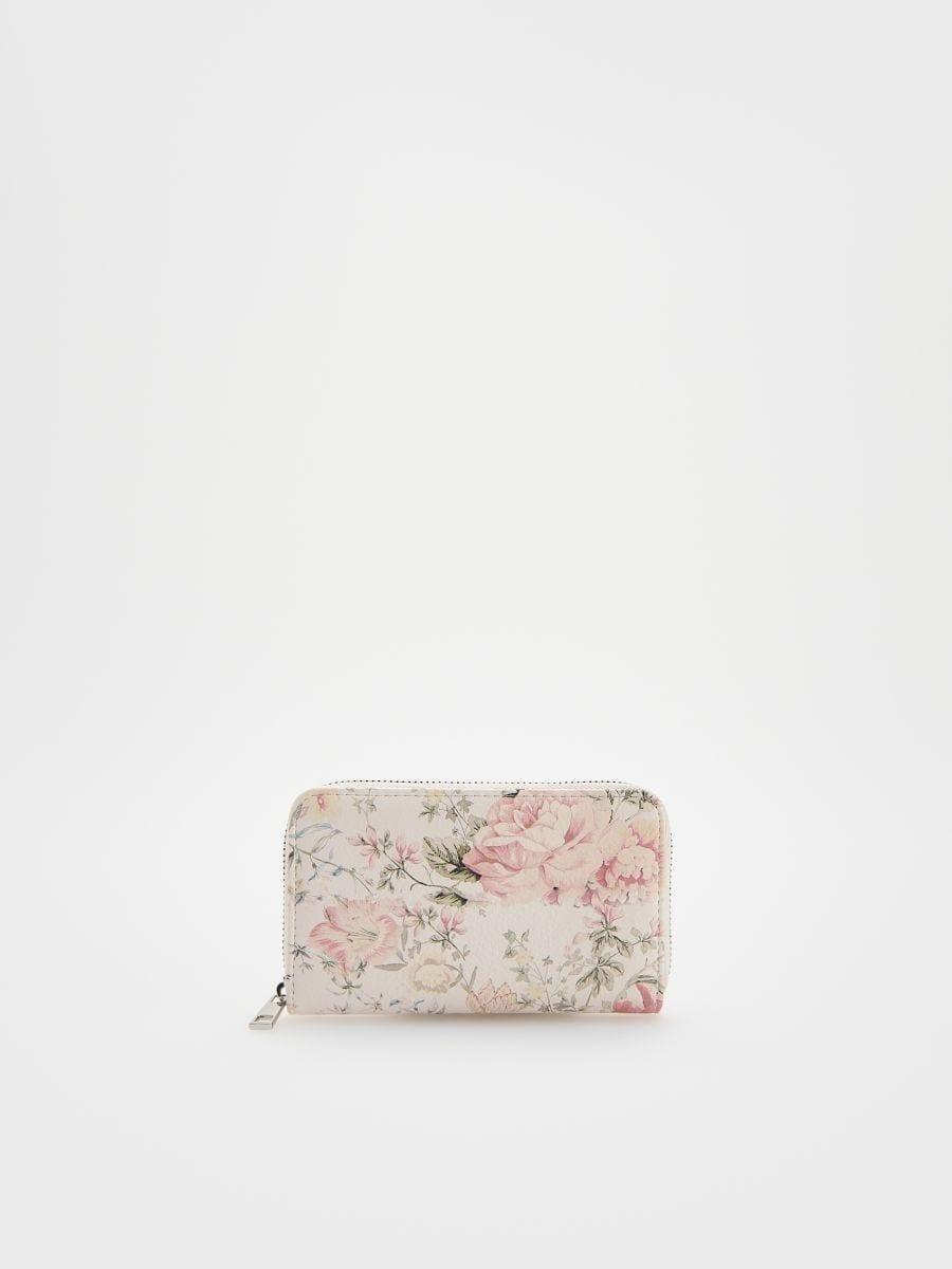 Pink Patterned Wallet, , medium