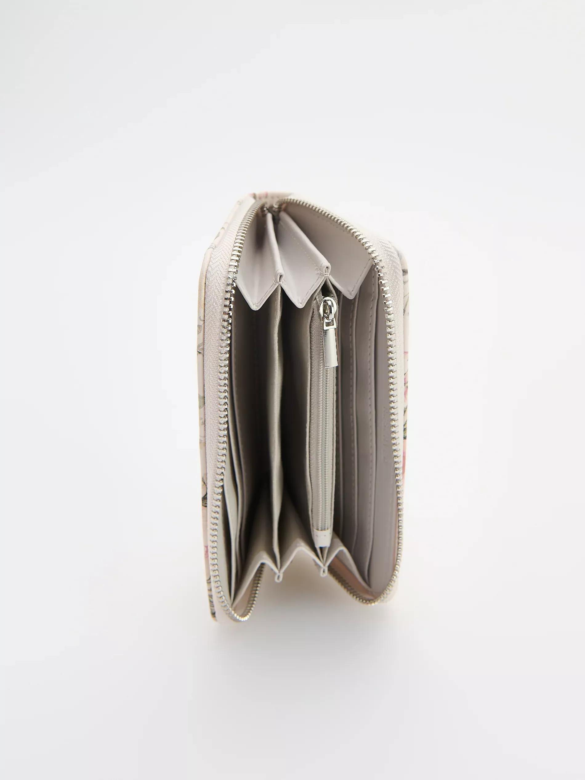 Pink Patterned Wallet, Pink, large image number 2