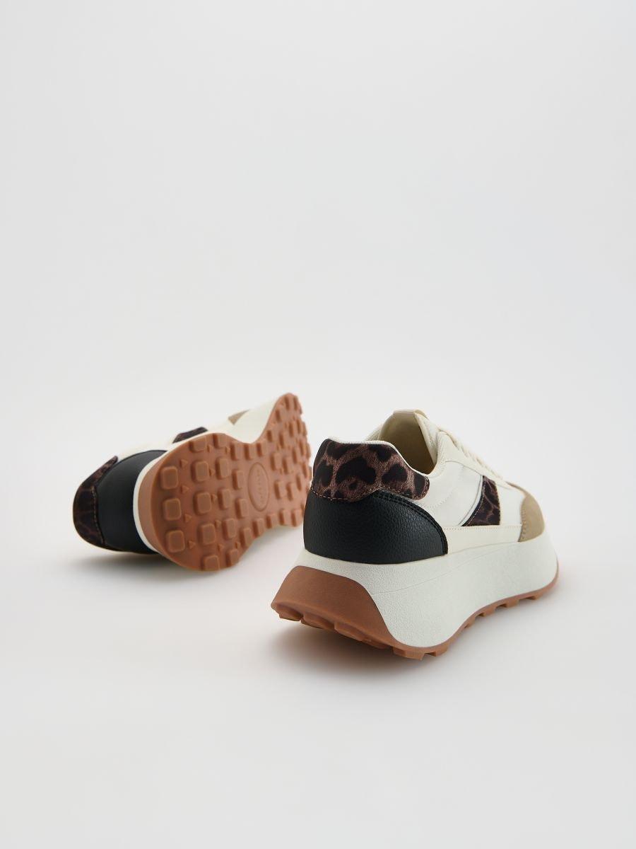 Multicolour Sneakers With Contrast Elements, Multicolor, medium