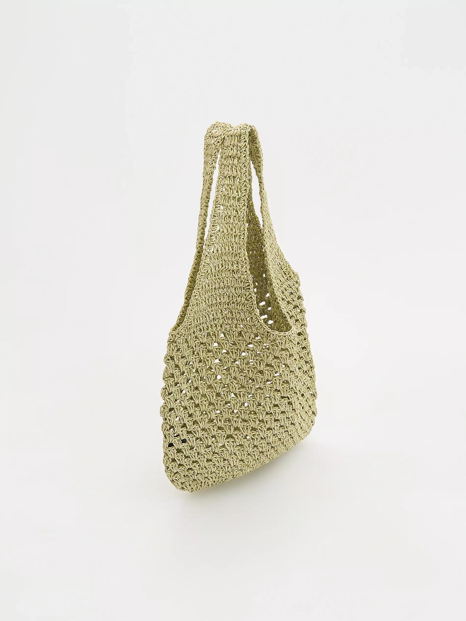 Green Large Hobo Bag, Green, large image number 1