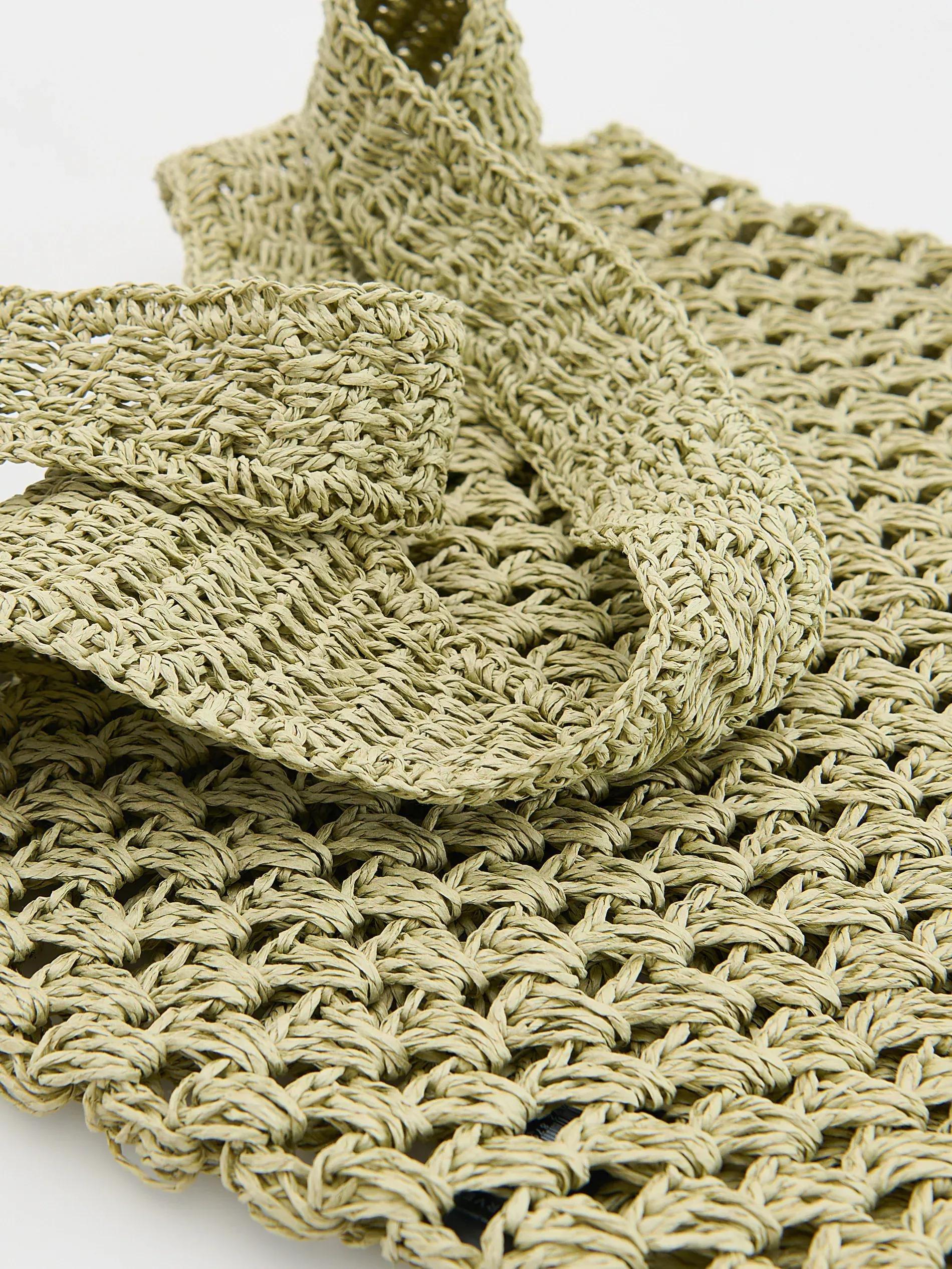 Green Large Hobo Bag, Green, large image number 2