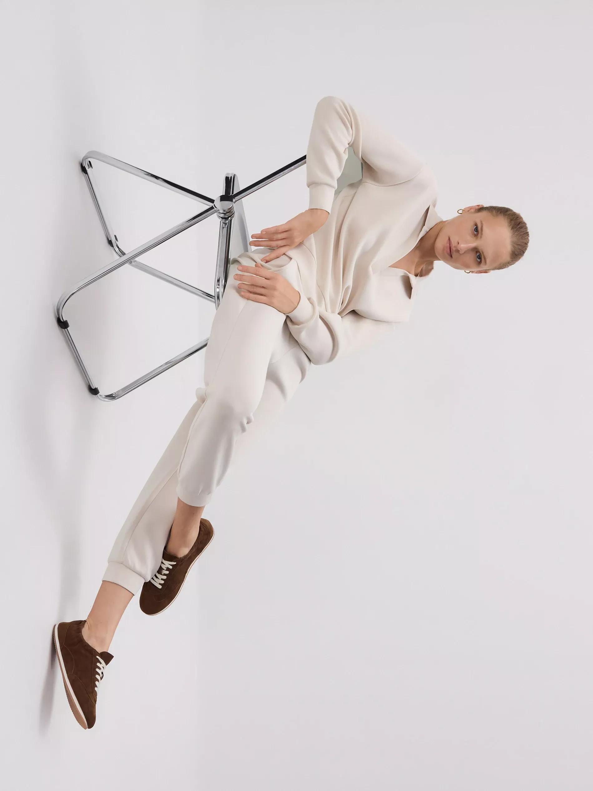 BEIGE Modal blend sweatshirt, Beige, large image number 3