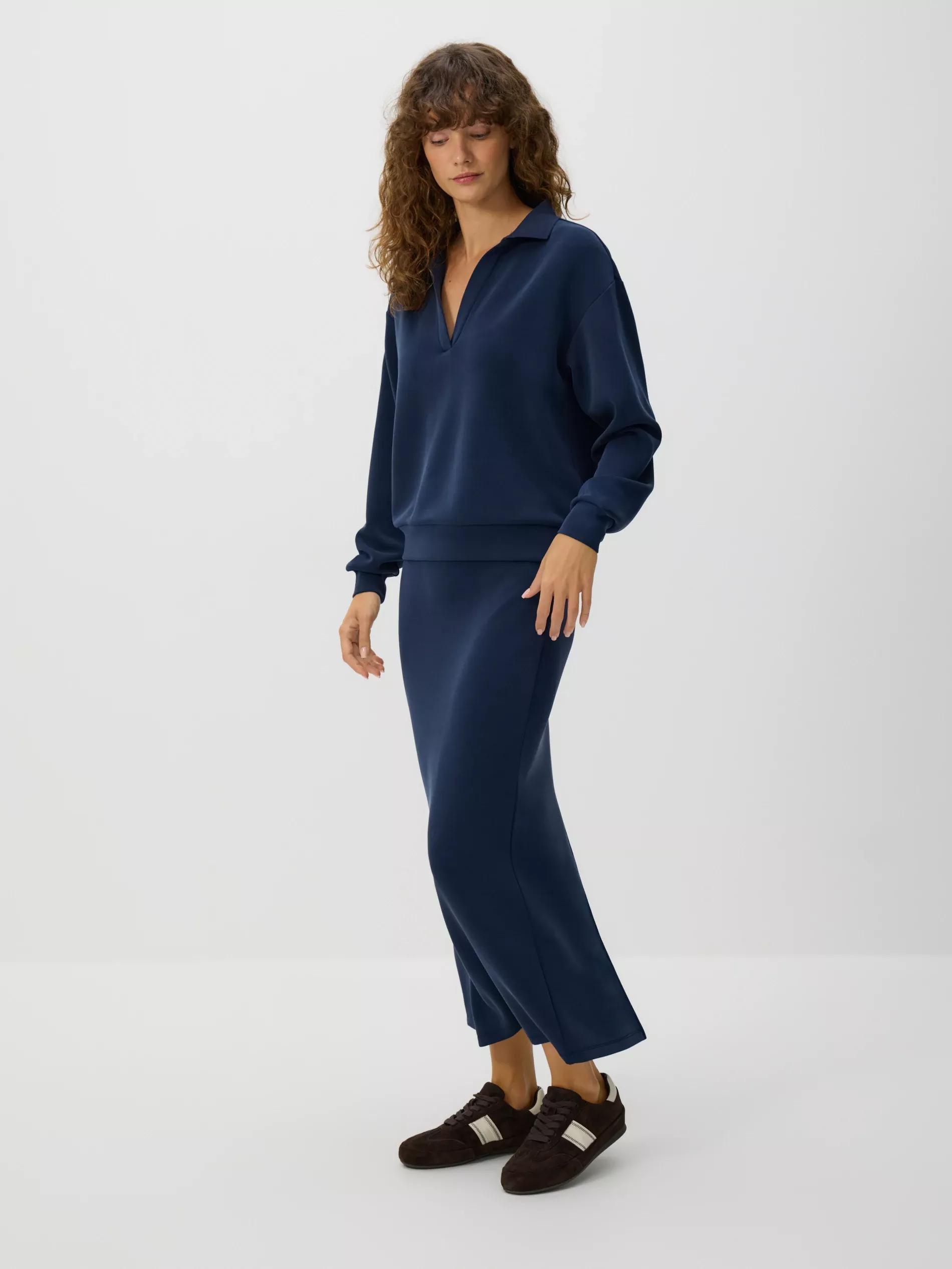 NAVY Modal blend sweatshirt, , large image number 2