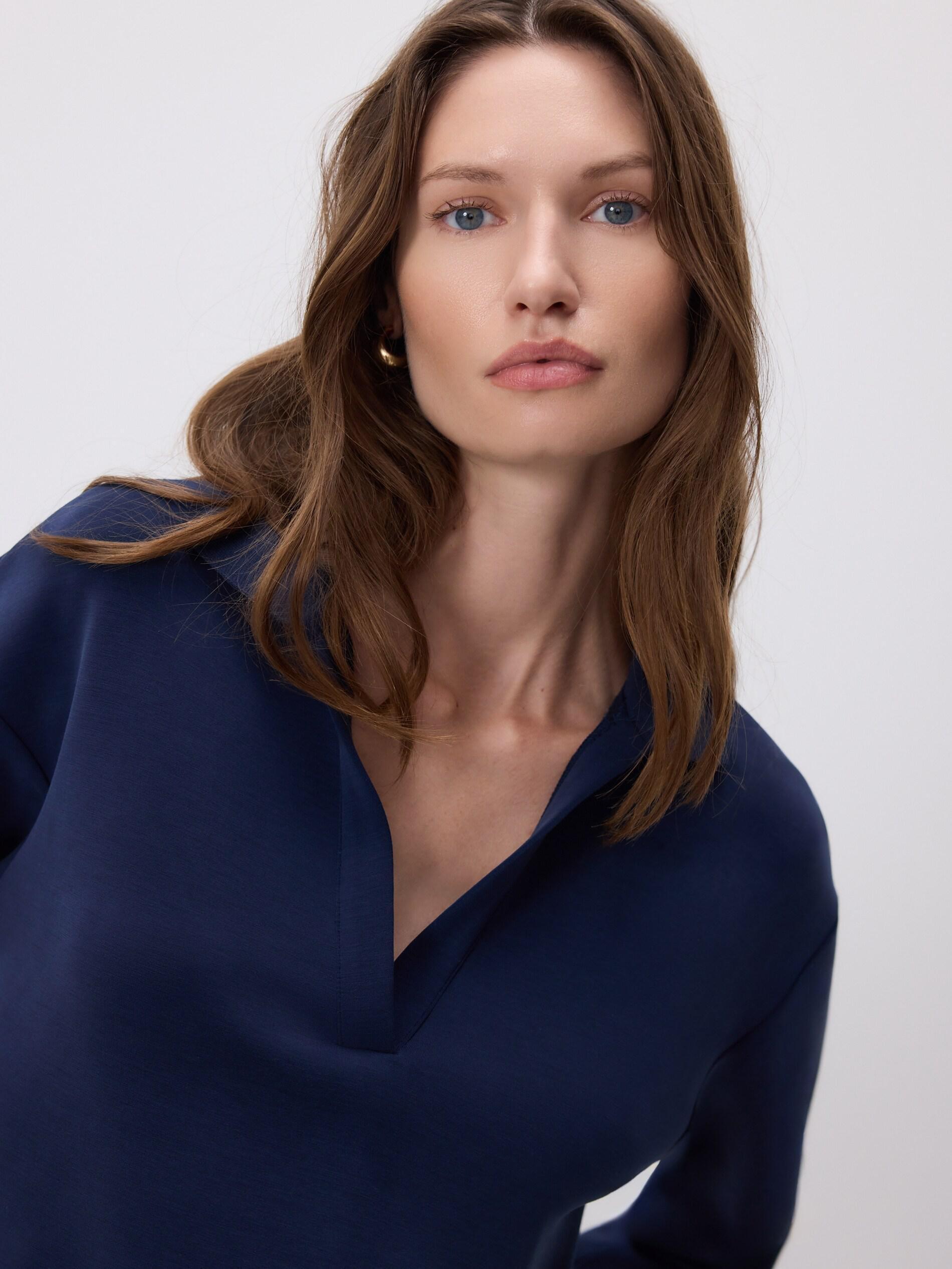 NAVY Modal blend sweatshirt, Navy, large image number 2